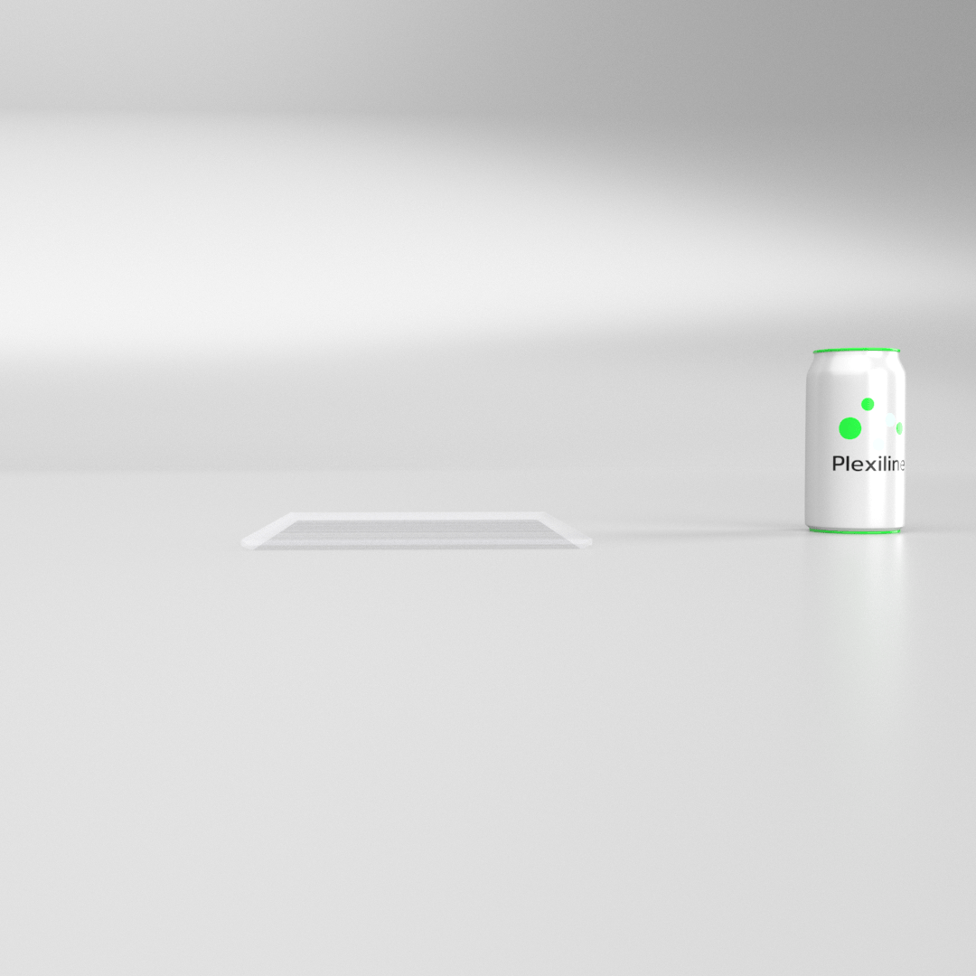 PLATEAU BOULANGERIE 300 X 200 MM CLEAR SMOKE