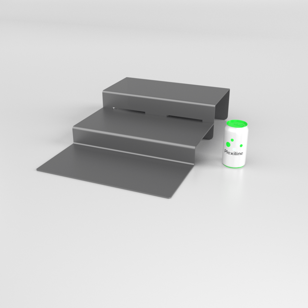 ESCALIER 3 NIVEAUX 600 X 400 MM DARK SMOKE ESCALIER 3 NIVEAUX 600 X 400 MM DARK SMOKE