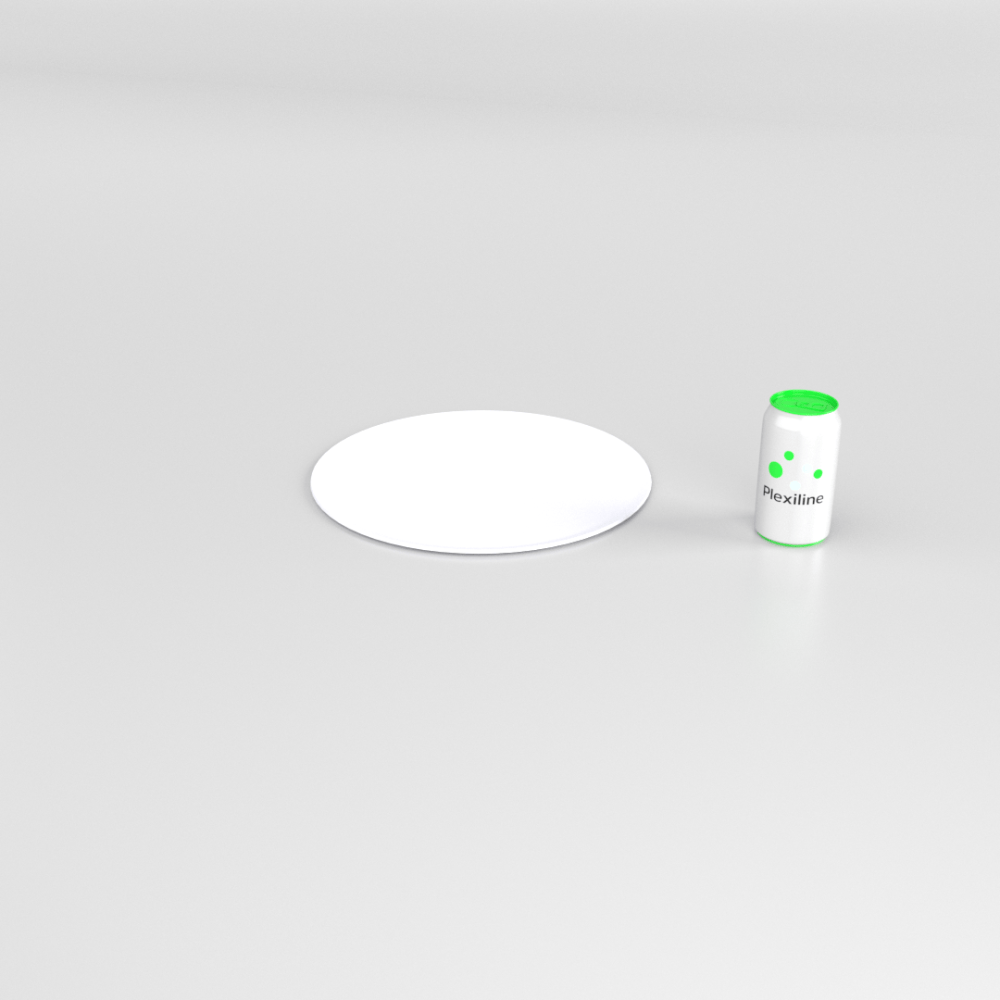 PLATEAU BOULANGERIE ROND 300 MM BLANC SMOKE PLATEAU BOULANGERIE ROND 300 MM BLANC SMOKE