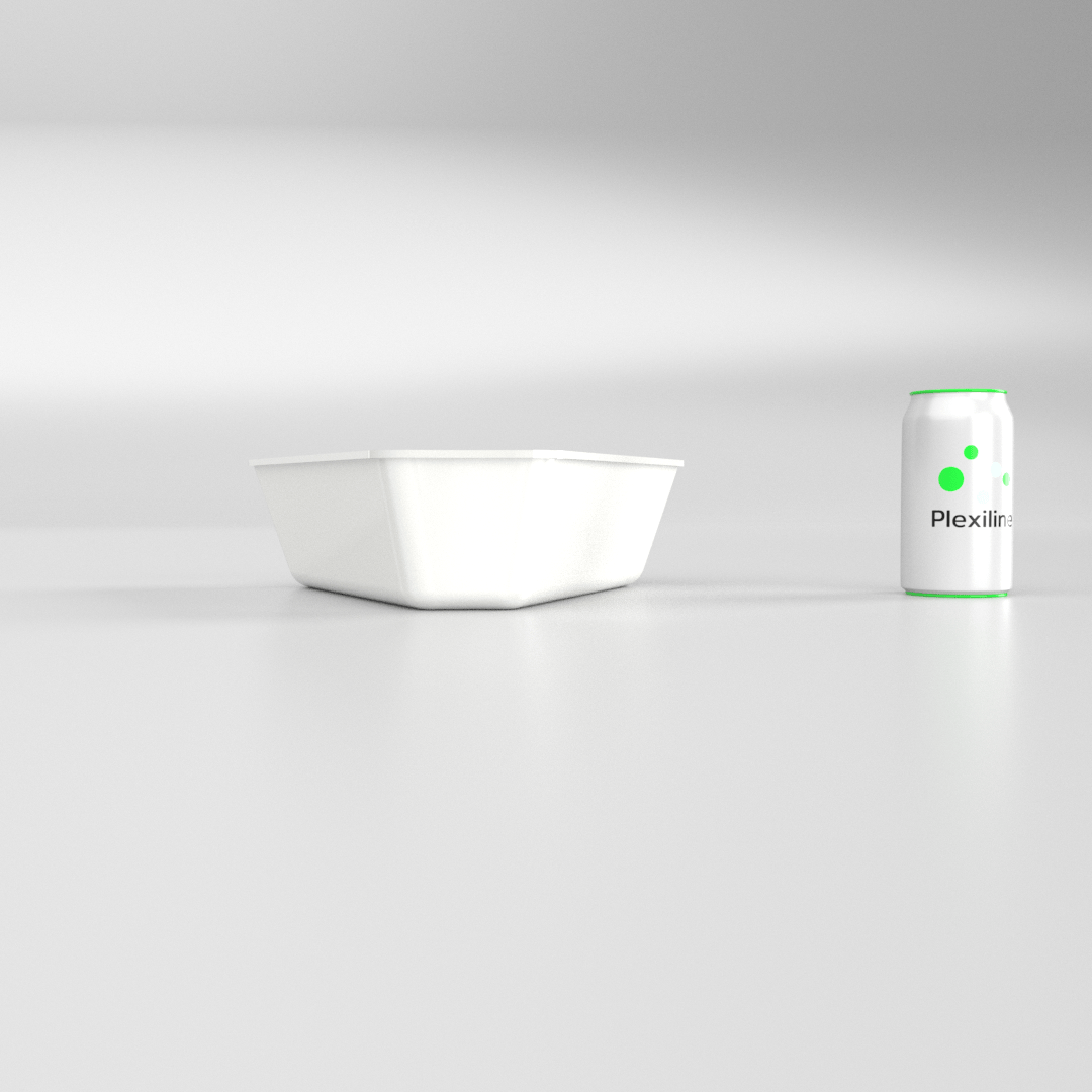 PLATEAU CARROUSEL 1/5 80 BLANC