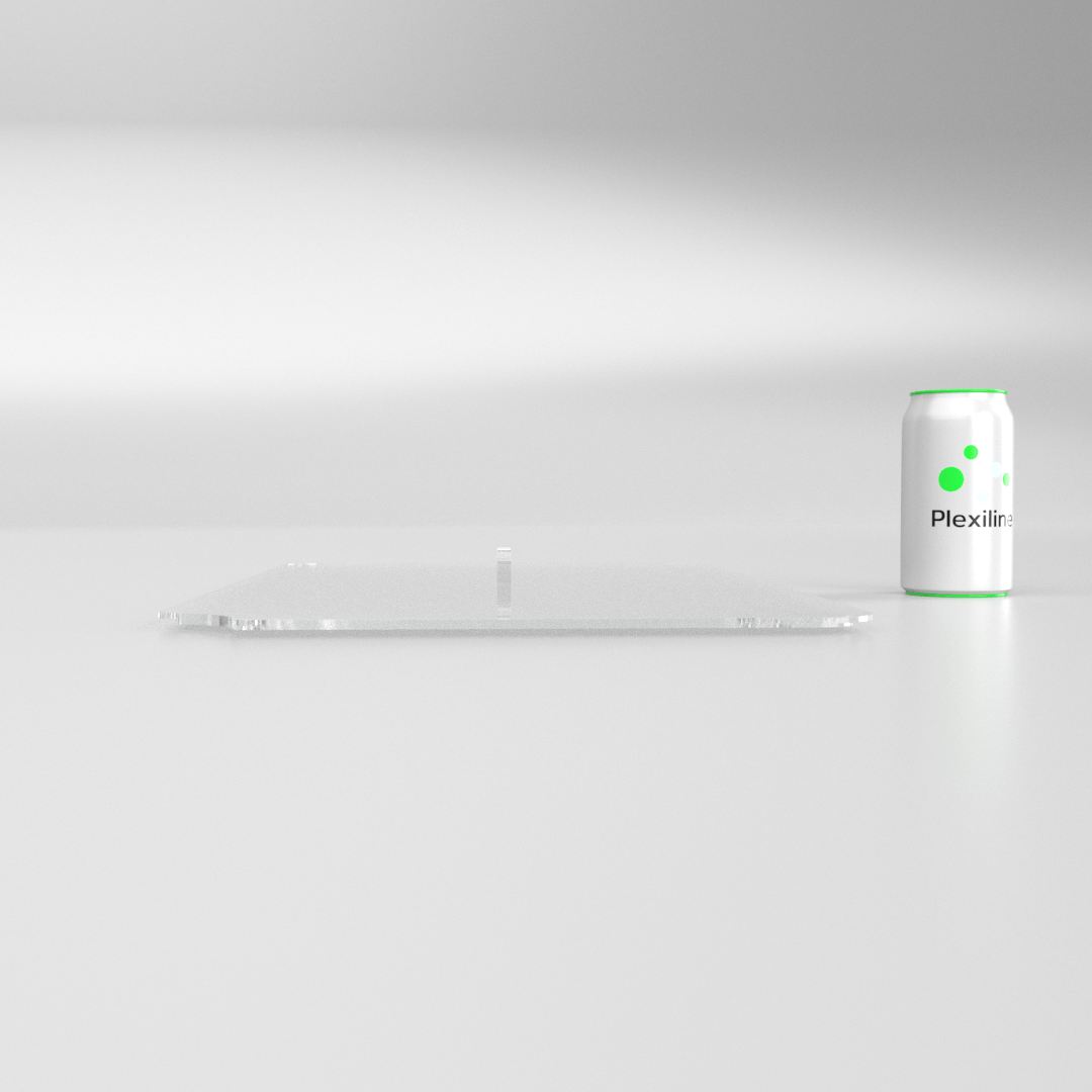 COUVERCLE AVEC FRAISAGE GN 1/1 TRANSPARENT