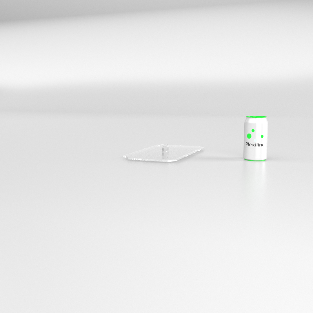 COUVERCLE AVEC FRAISAGE GN 1/3 TRANSPARENT