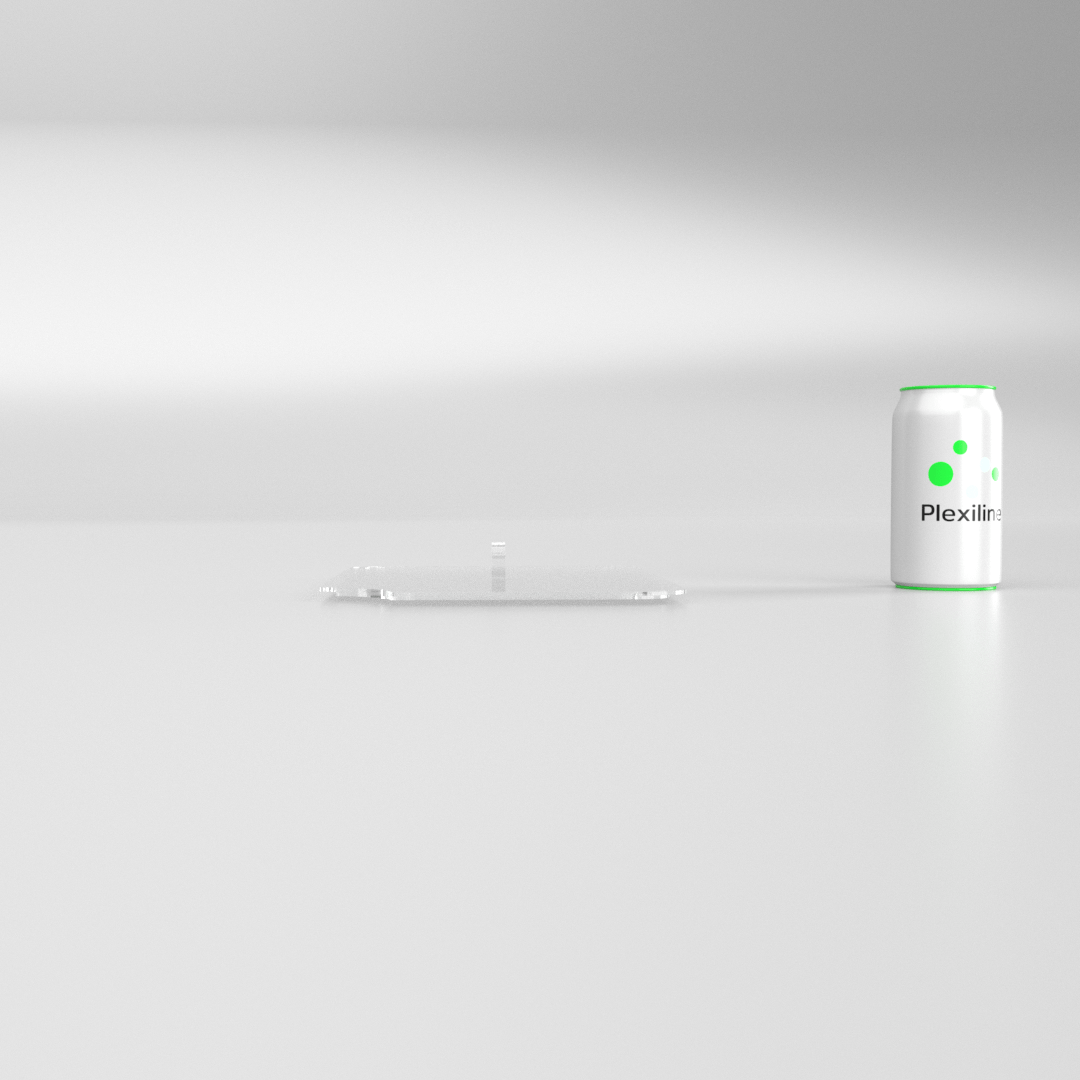 COUVERCLE AVEC FRAISAGE GN 1/5 TRANSPARENT