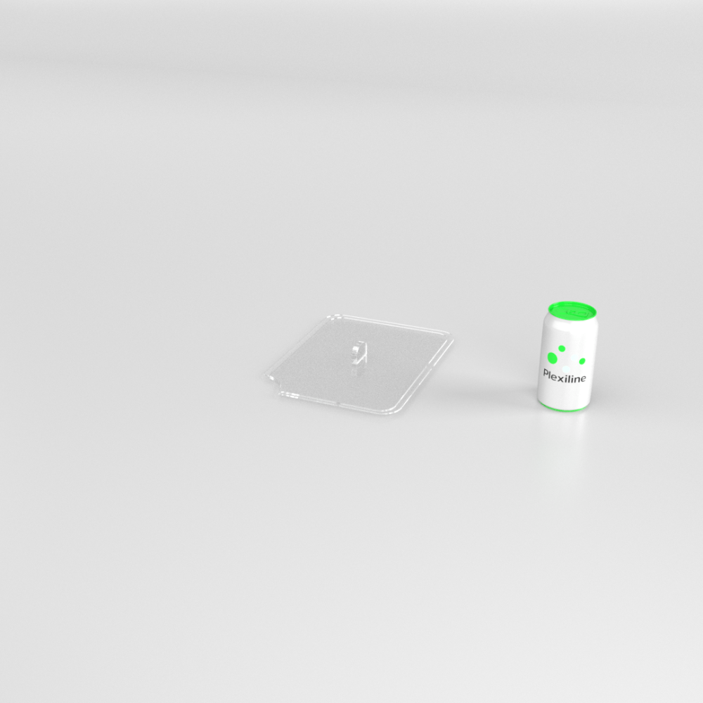 COUVERCLE AVEC FRAISAGE GN 1/5 TRANSPARENT COUVERCLE AVEC FRAISAGE GN 1/5 TRANSPARENT