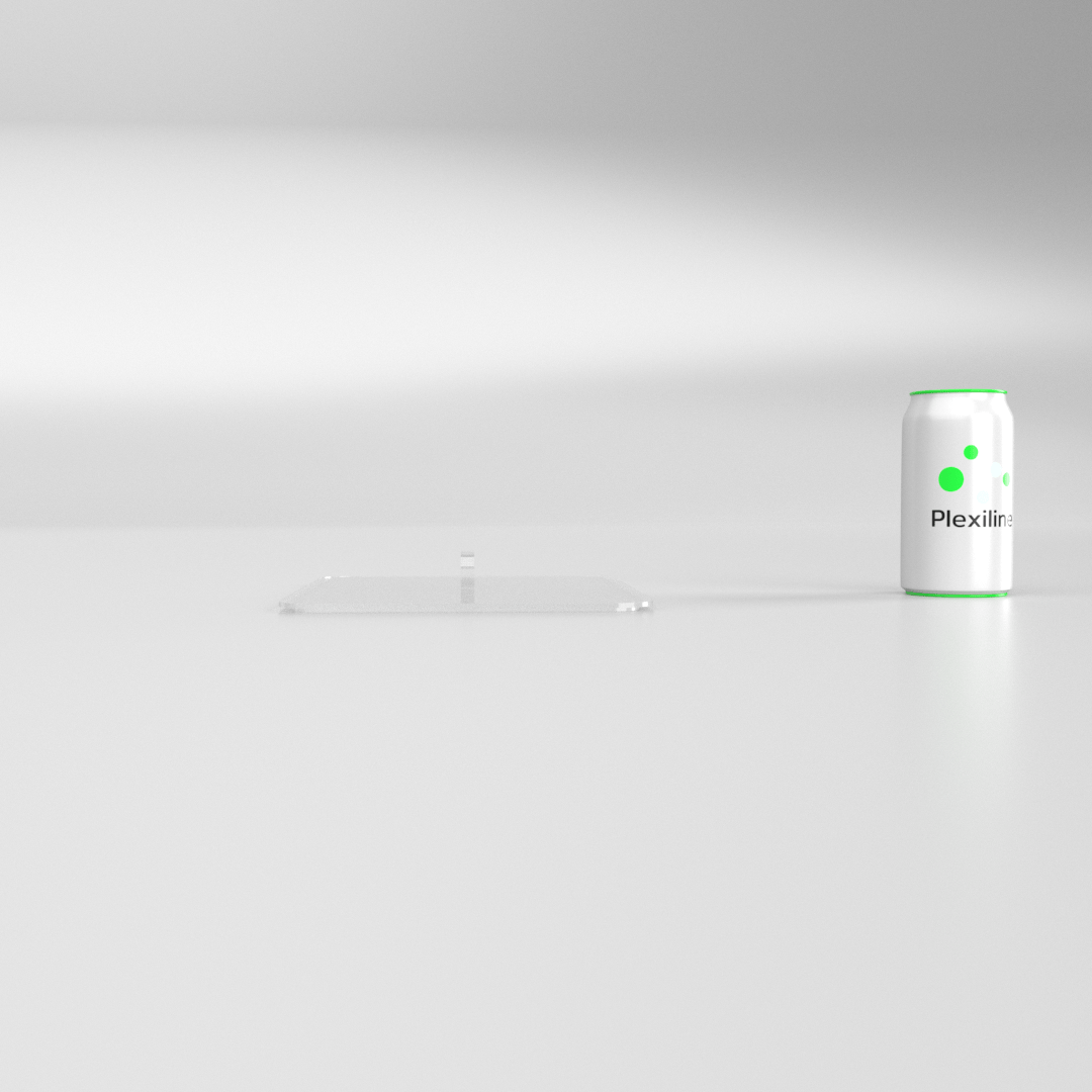 COUVERCLE AVEC FRAISAGE GN 1/5 SANS ENCOCHE TRANSPARENT