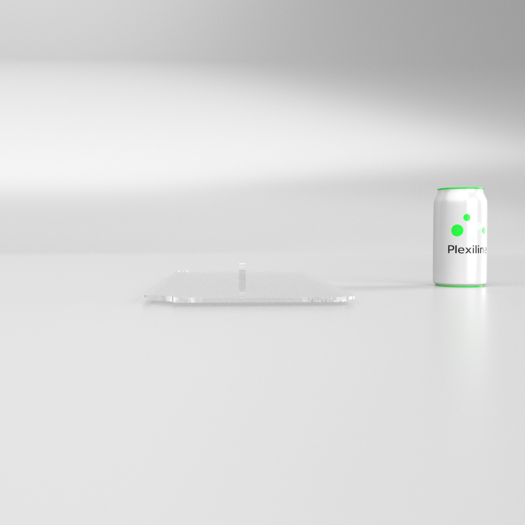 COUVERCLE AVEC FRAISAGE GN 2/5 TRANSPARENT