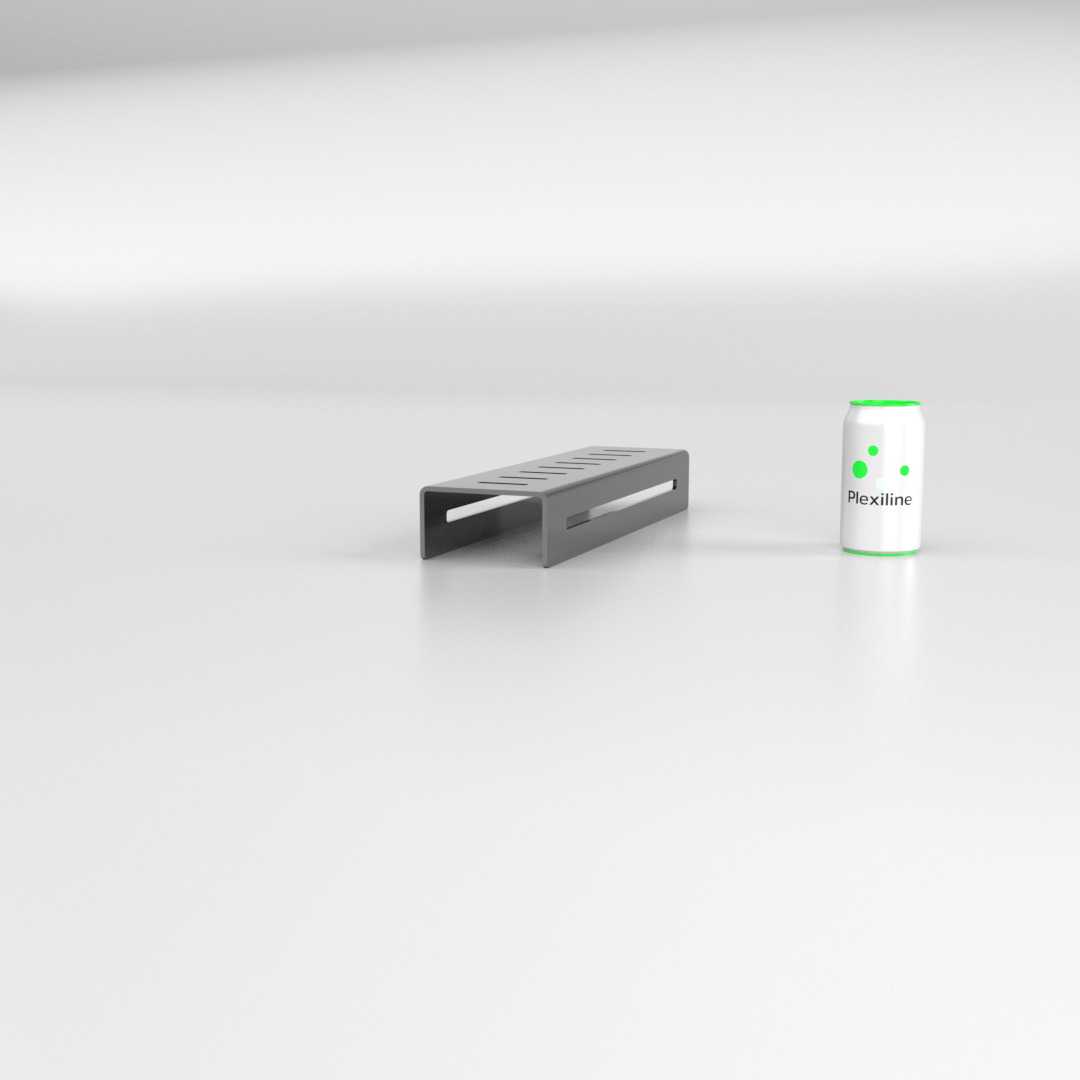 REHAUSSE 380 X 110 X 060 MM NOIR