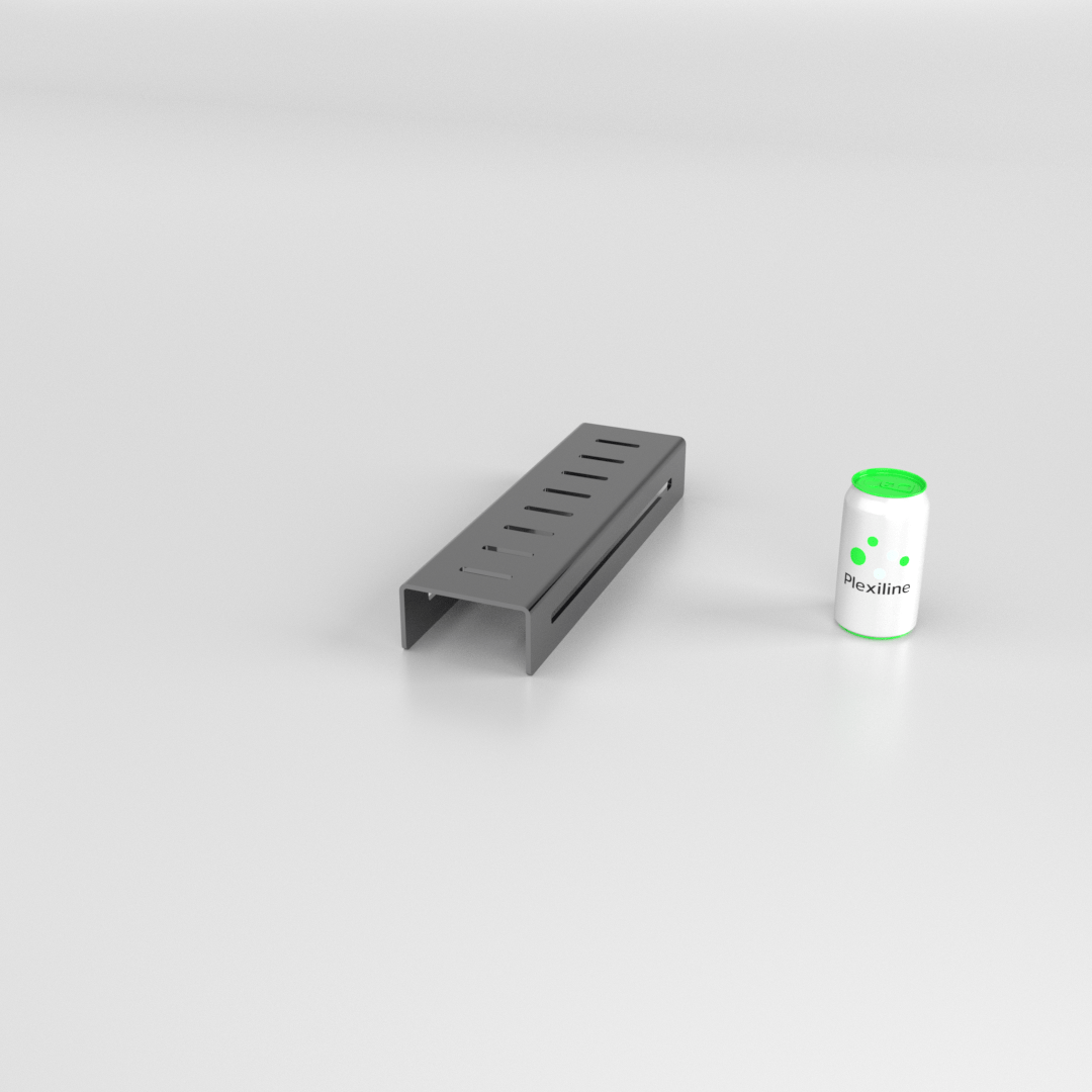 REHAUSSE 380 X 110 X 060 MM NOIR