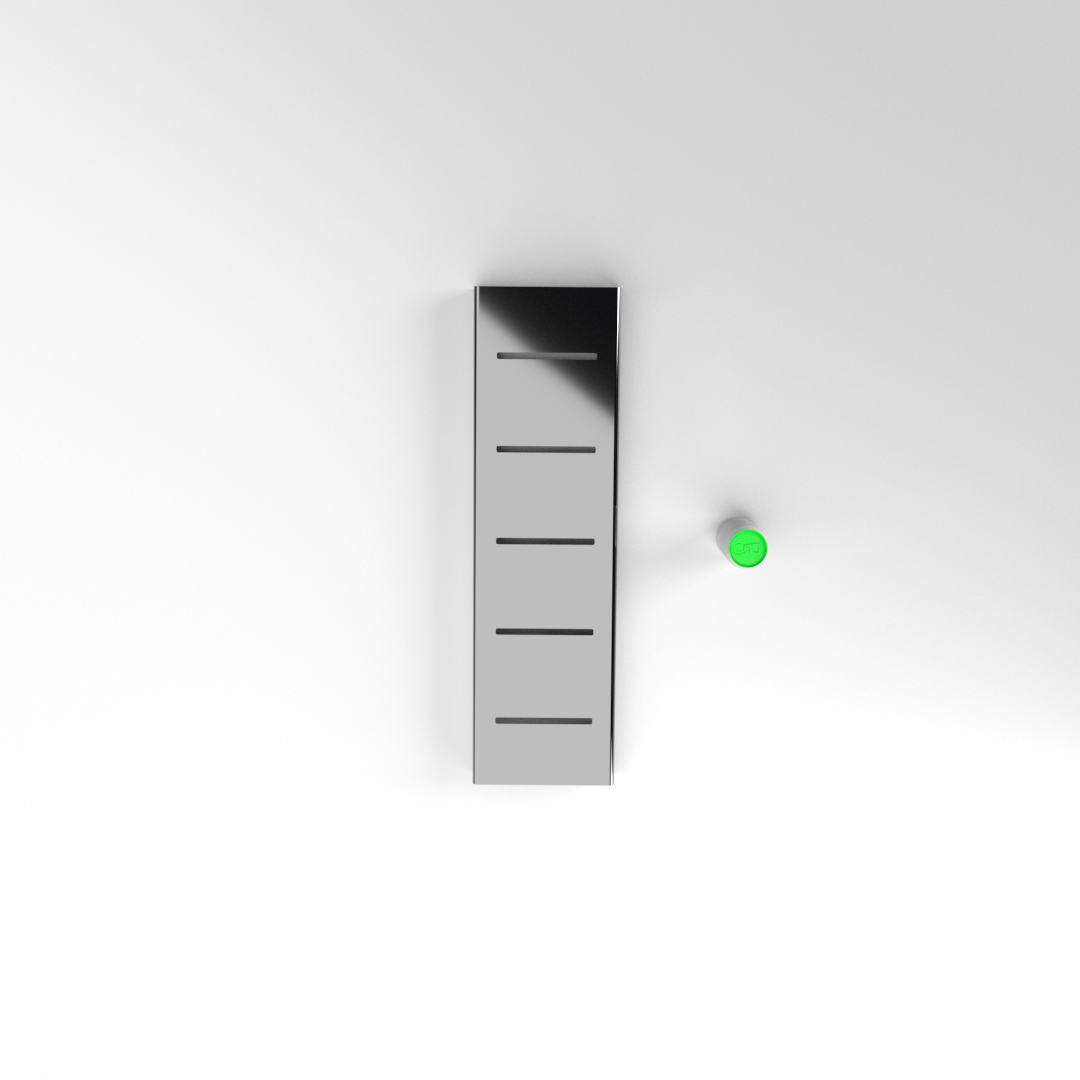 REHAUSSE 765 X 220 X 060 MM NOIR