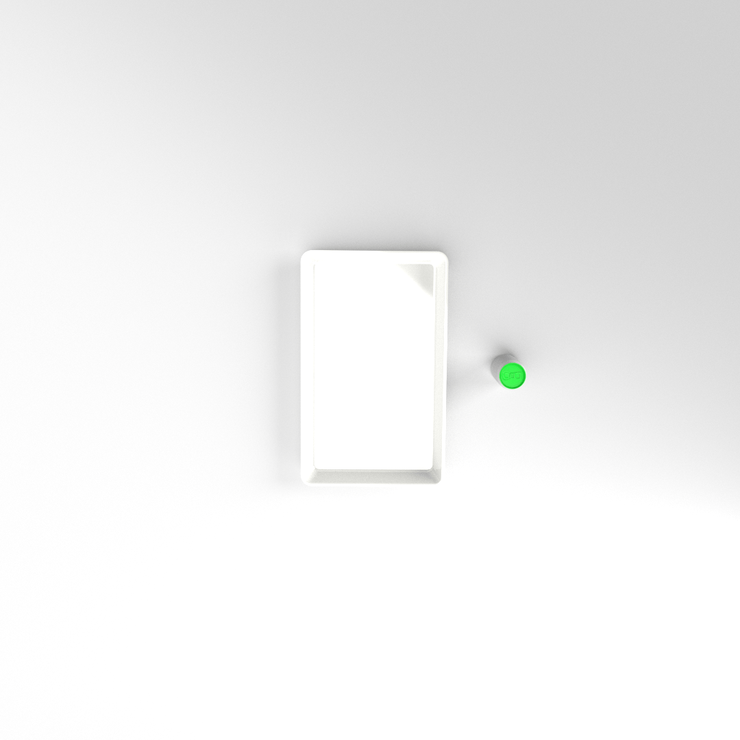 PLATEAU GASTRO 1/1 50 (530 X 325 X 50 MM) BLANC