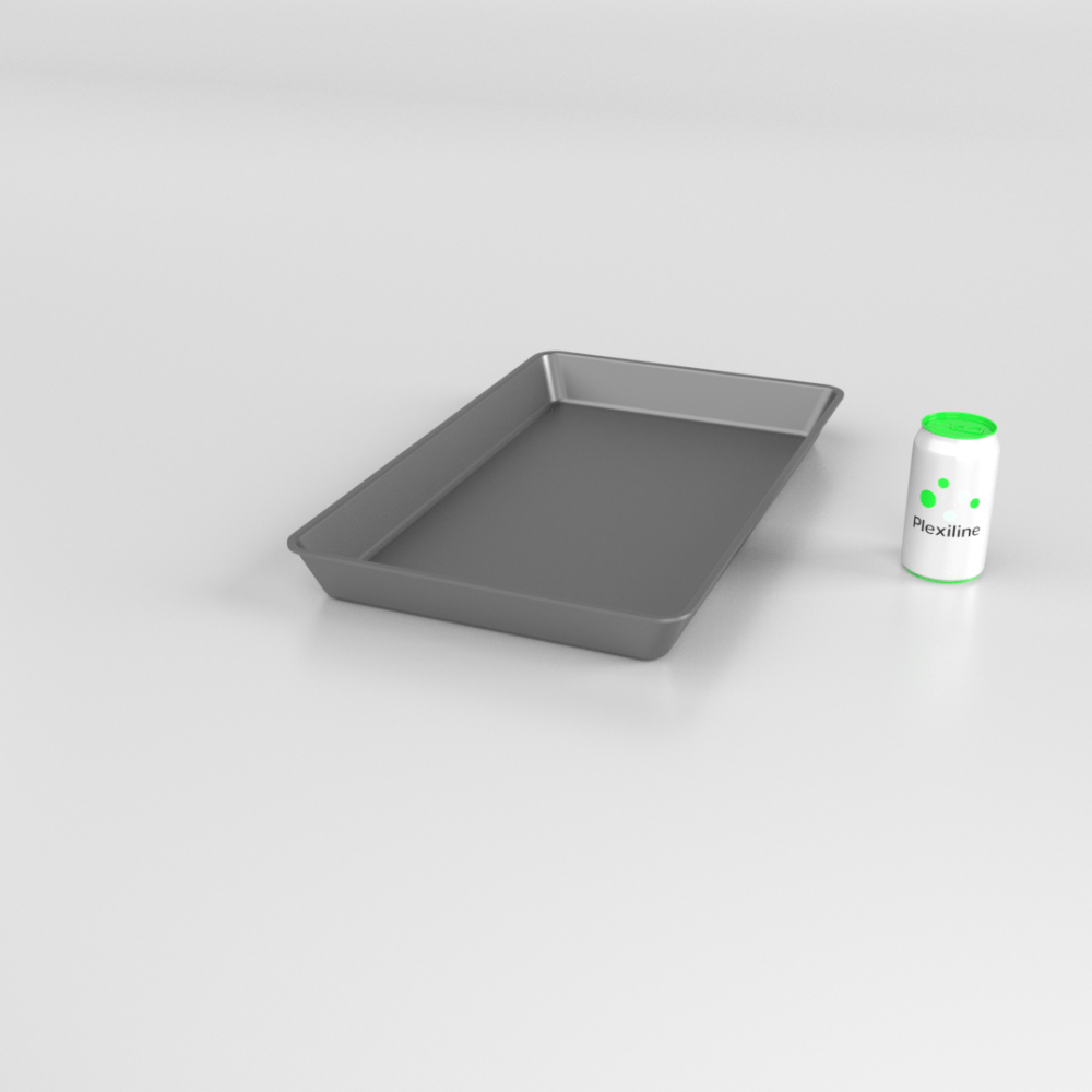 PLATEAU GASTRO 1/1 50 (530 X 325 X 50 MM) DARK SMOKE PLATEAU GASTRO 1/1 50 (530 X 325 X 50 MM) DARK SMOKE