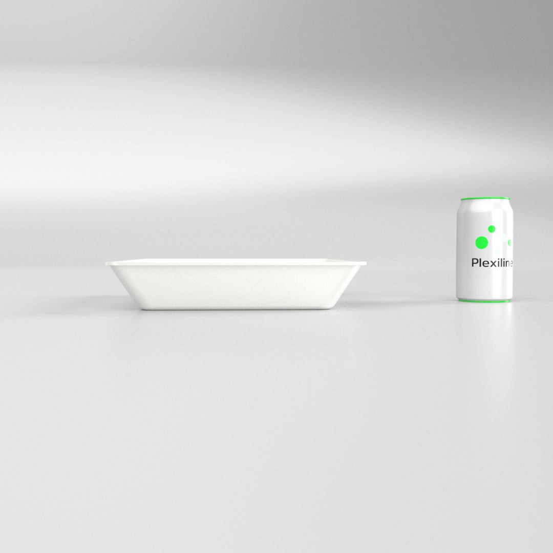 PLATEAU GASTRO 1/2 50 (325 X 265 X 50 MM) BLANC