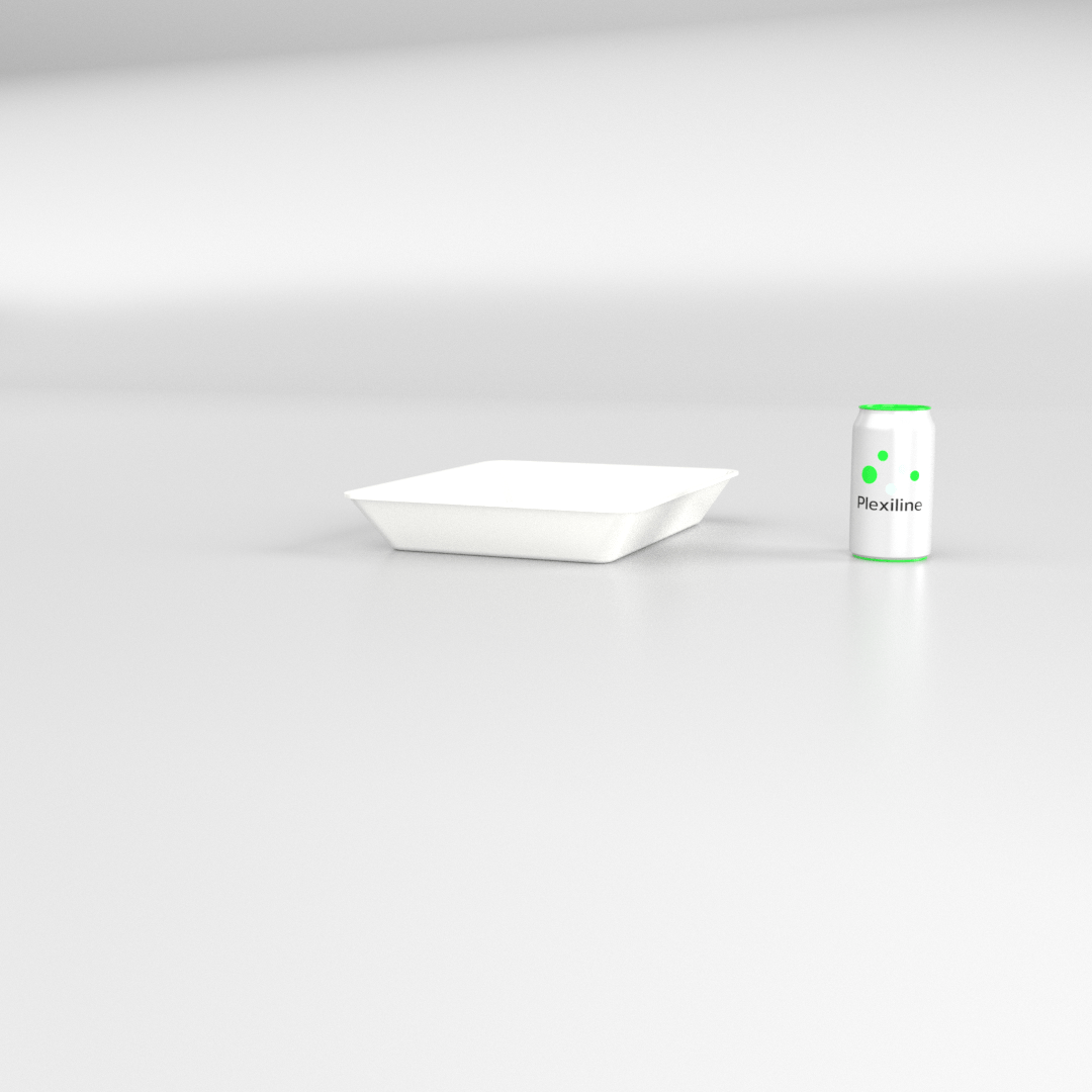 PLATEAU GASTRO 1/2 50 (325 X 265 X 50 MM) BLANC