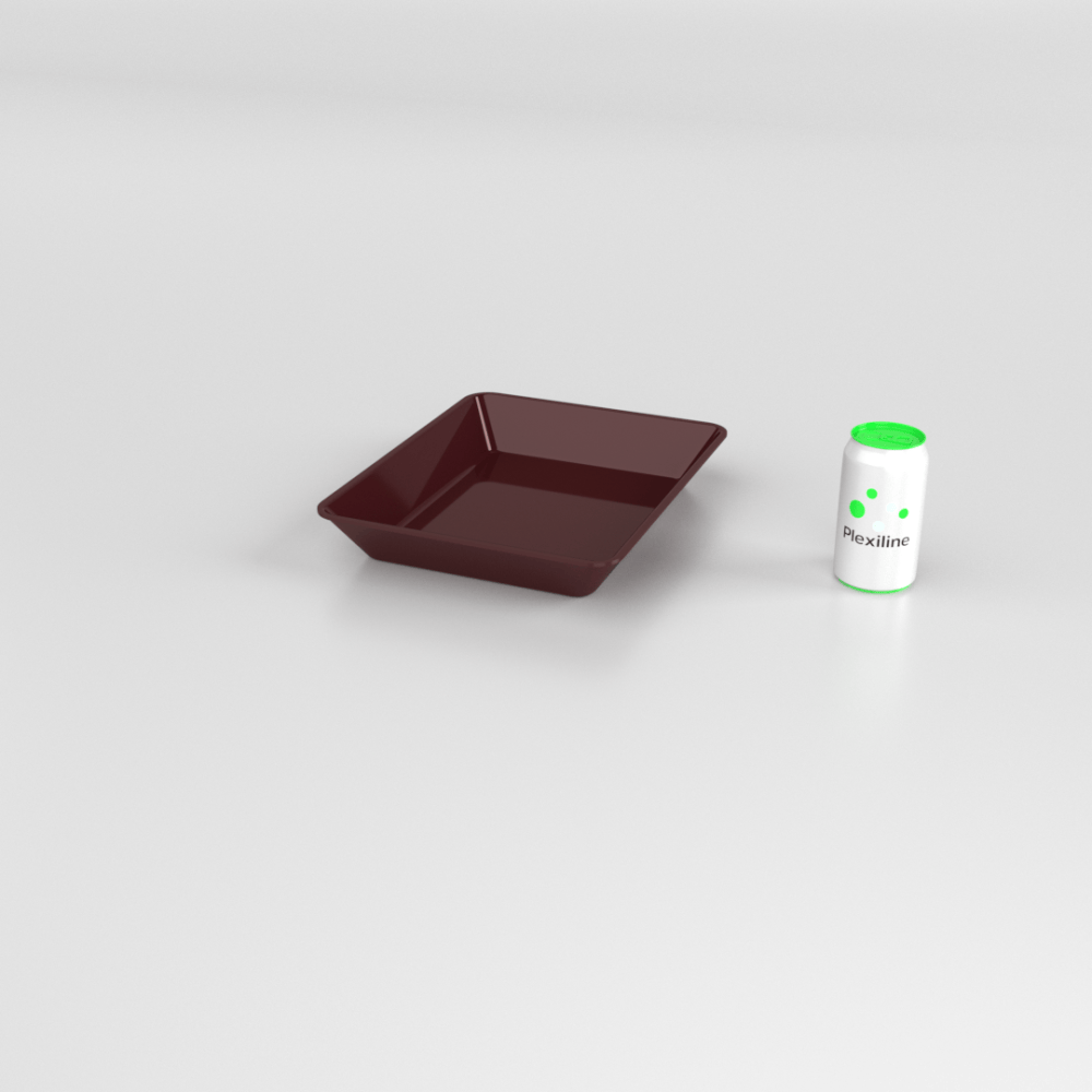 PLATEAU GASTRO 1/2 50 (325 X 265 X 50 MM) BORDEAUX PLATEAU GASTRO 1/2 50 (325 X 265 X 50 MM) BORDEAUX
