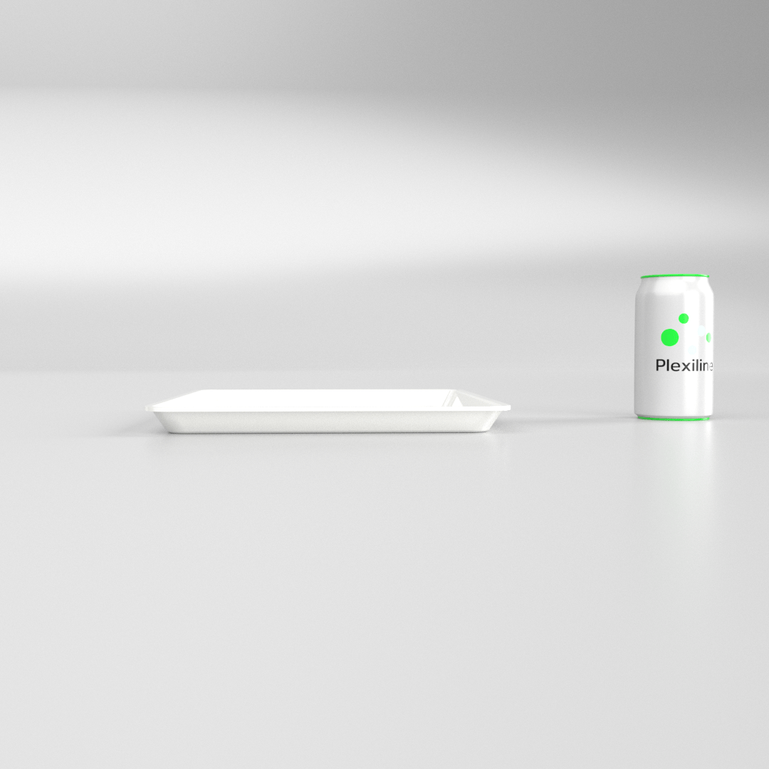 PLATEAU GASTRO 1/2 20 (325 X 265 X 20 MM) BLANC