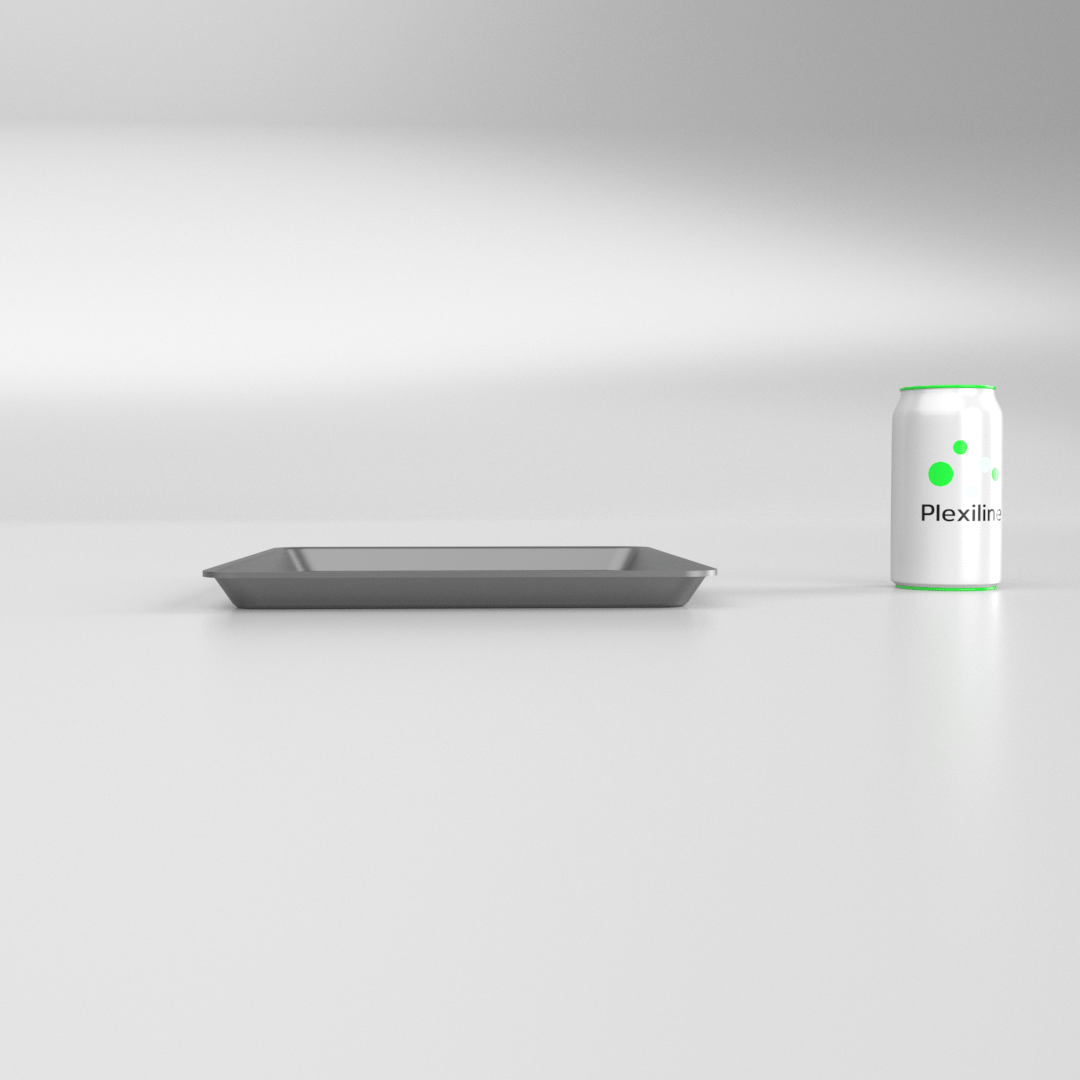 PLATEAU GASTRO 1/2 20 (325 X 265 X 20 MM) DARK SMOKE