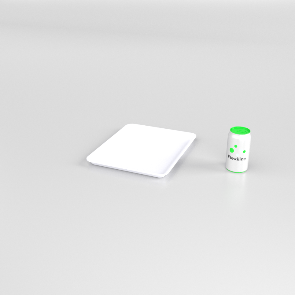 PLATEAU GASTRO 1/2 20 (325 X 265 X 20 MM) BLANC SMOKE PLATEAU GASTRO 1/2 20 (325 X 265 X 20 MM) BLANC SMOKE