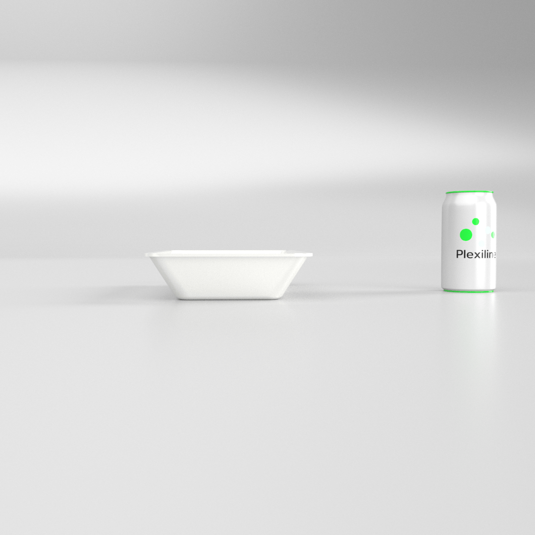 PLATEAU GASTRO 1/3 50 (325 X 176 X 50 MM) BLANC