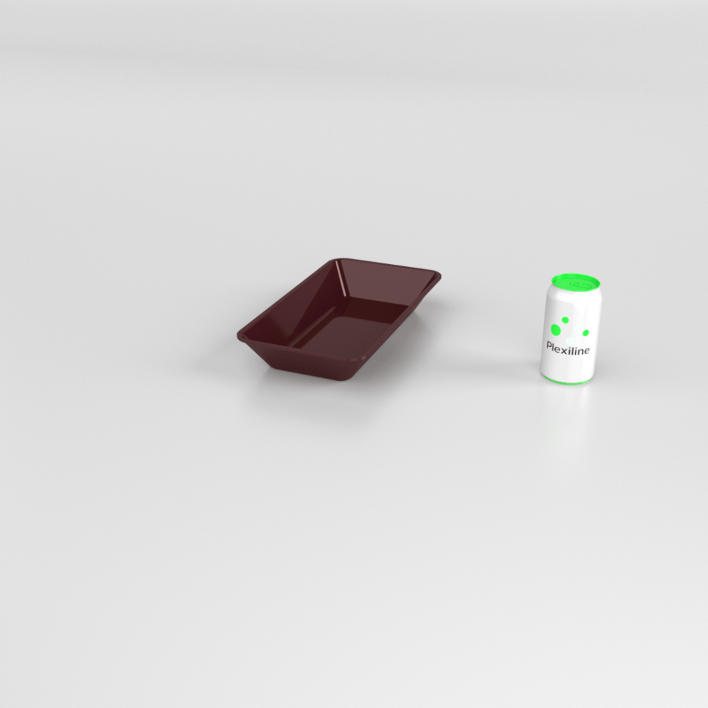 PLATEAU GASTRO 1/3 50 (325 X 176 X 50 MM) BORDEAUX PLATEAU GASTRO 1/3 50 (325 X 176 X 50 MM) BORDEAUX