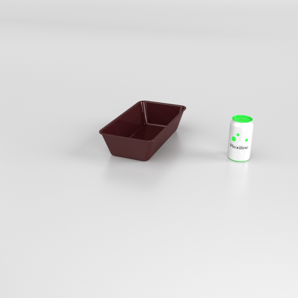 PLATEAU GASTRO 1/3 80 (325 X 176 X 80 MM) BORDEAUX PLATEAU GASTRO 1/3 80 (325 X 176 X 80 MM) BORDEAUX