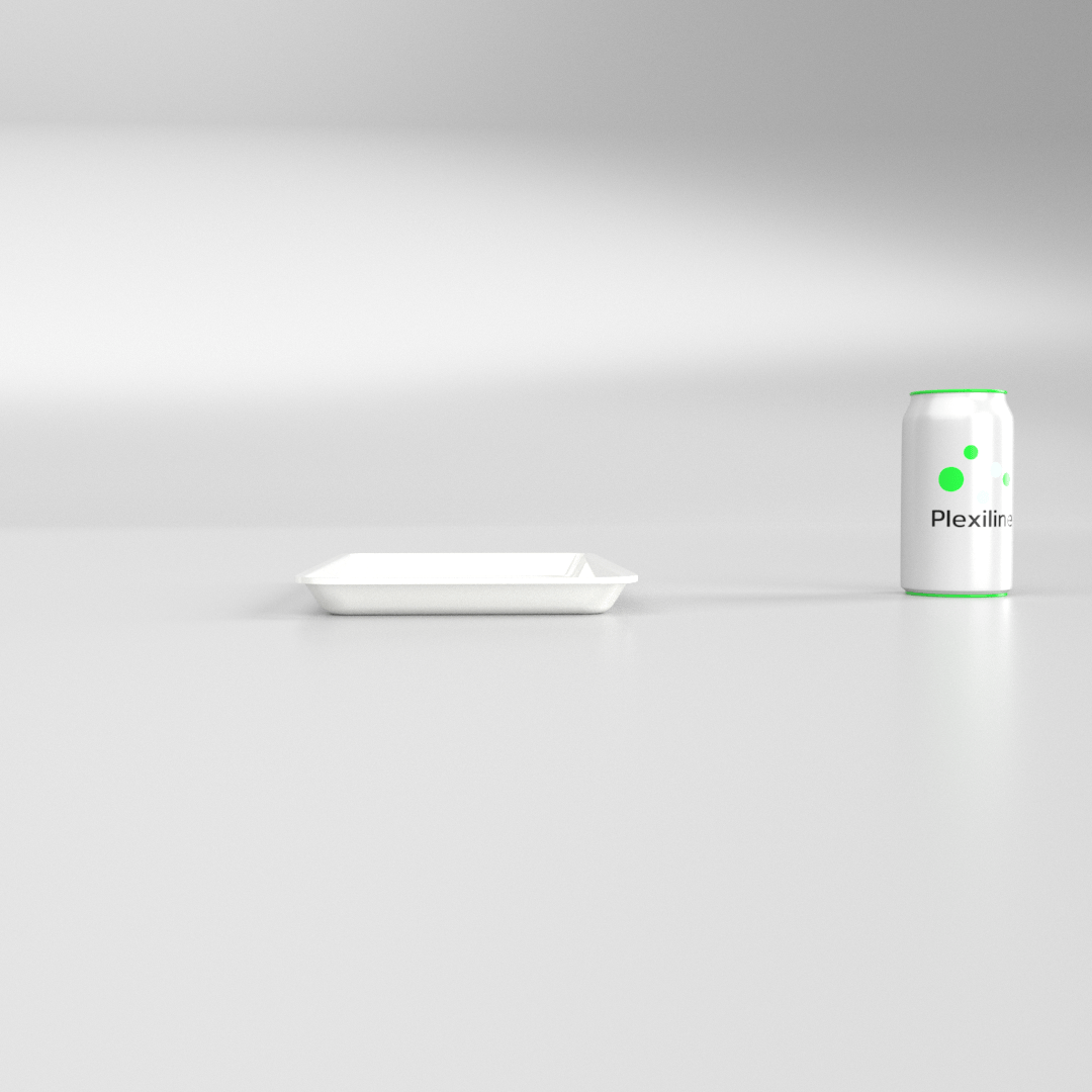 PLATEAU GASTRO 1/3 20 (325 X 176 X 20 MM) BLANC