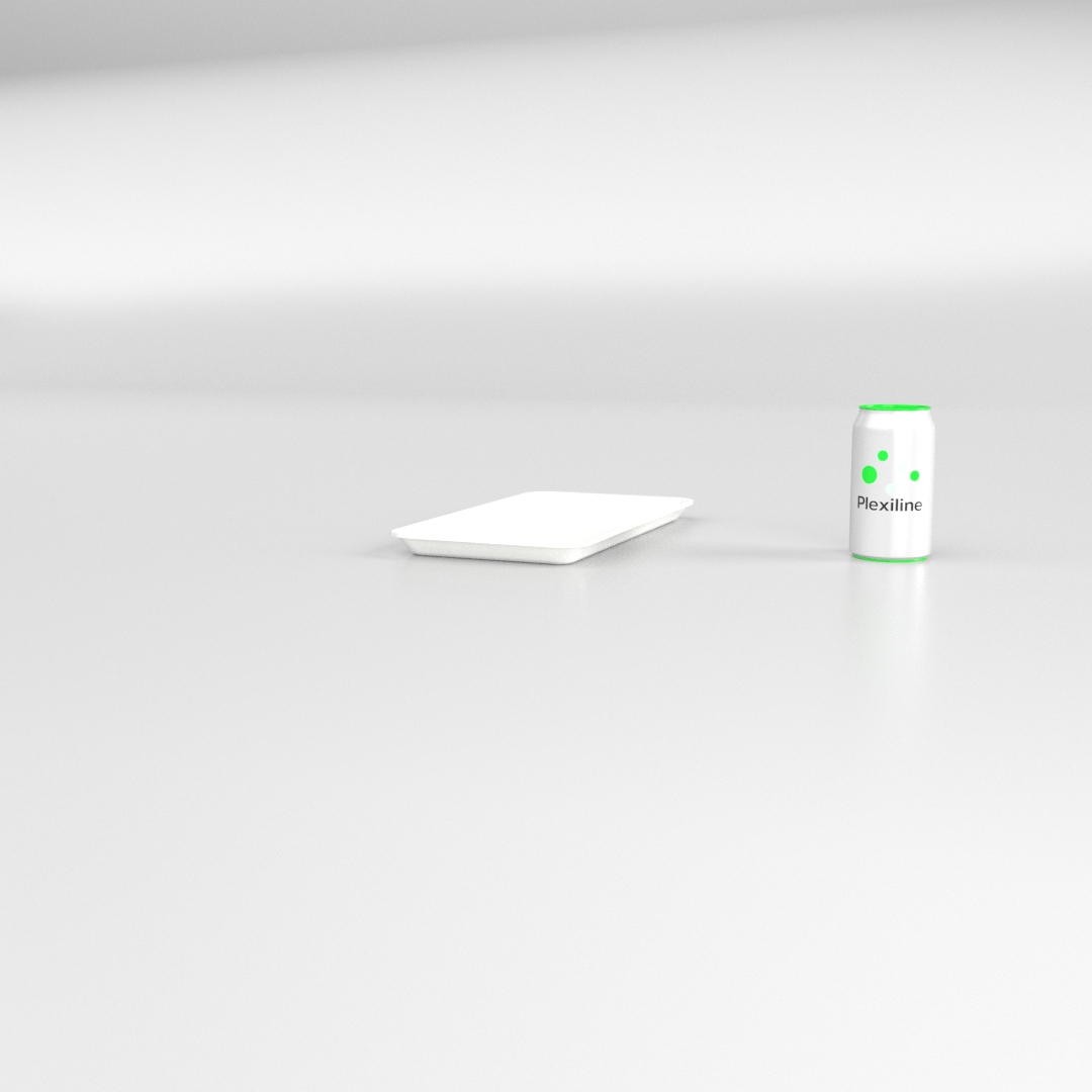 PLATEAU GASTRO 1/3 20 (325 X 176 X 20 MM) BLANC