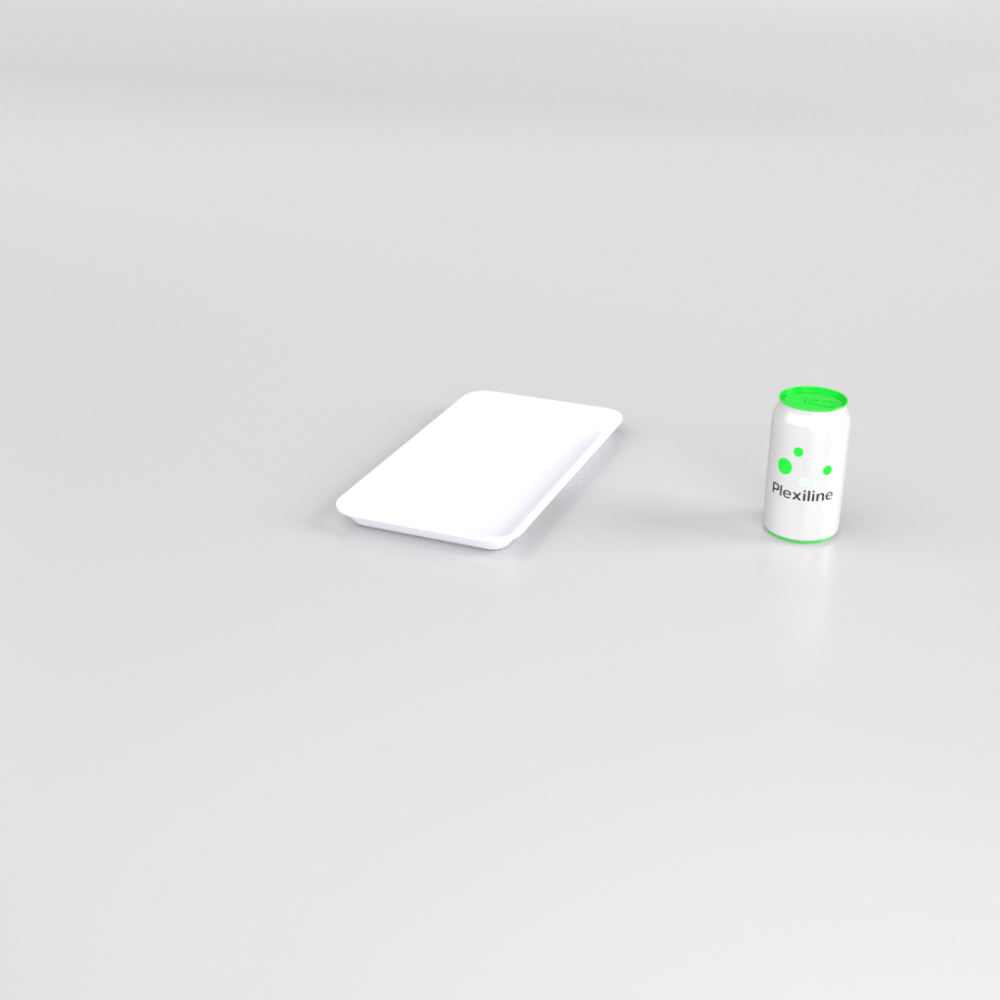 PLATEAU GASTRO 1/3 20 (325 X 176 X 20 MM) BLANC SMOKE PLATEAU GASTRO 1/3 20 (325 X 176 X 20 MM) BLANC SMOKE