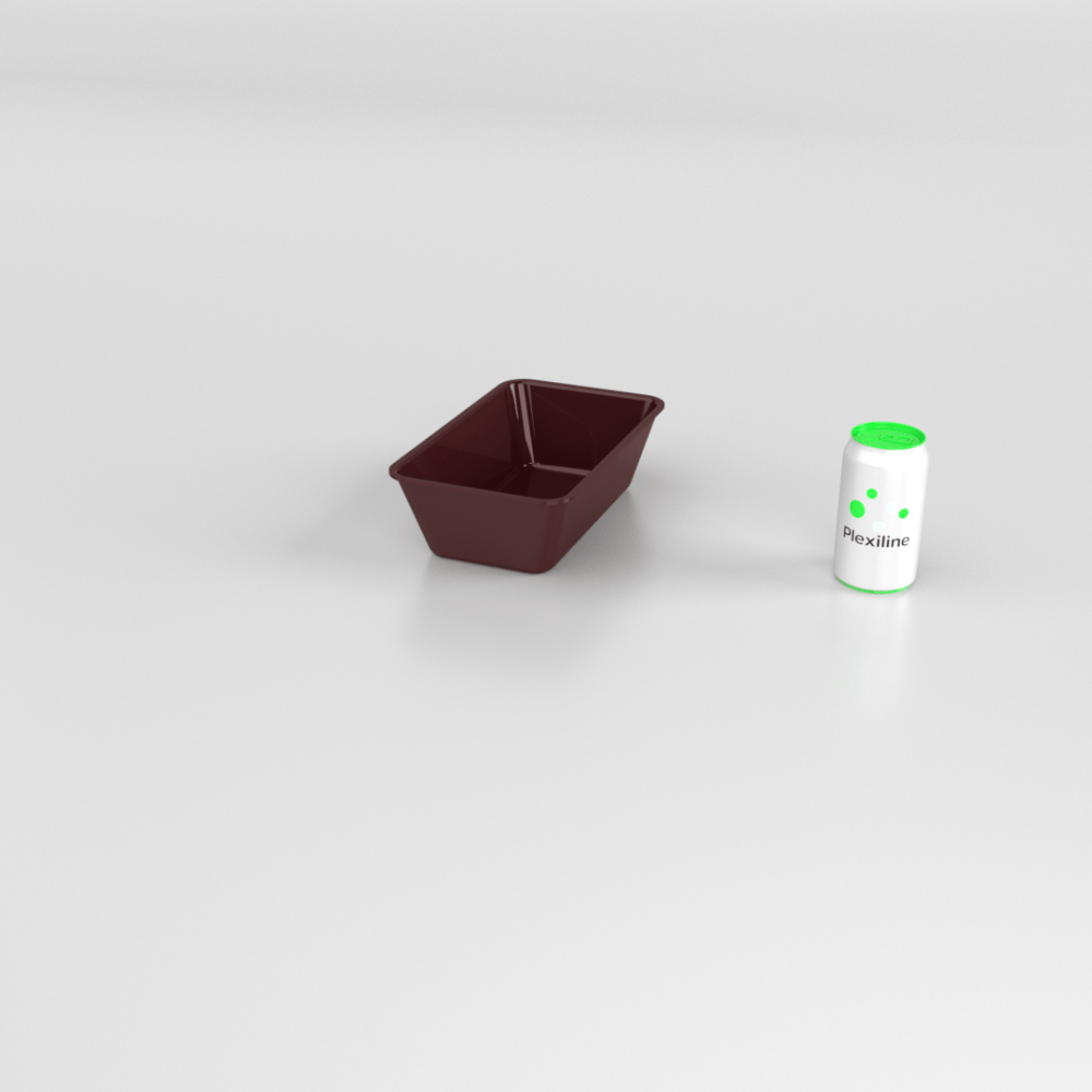 PLATEAU GASTRO 1/4 80 (265 X 162 X 80 MM) BORDEAUX PLATEAU GASTRO 1/4 80 (265 X 162 X 80 MM) BORDEAUX