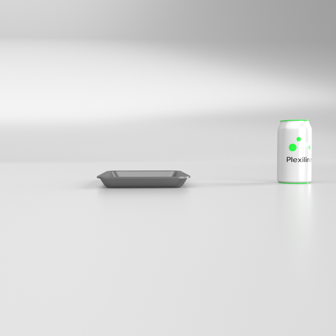 PLATEAU GASTRO 1/4 20 (265 X 162 X 20 MM) DARK SMOKE