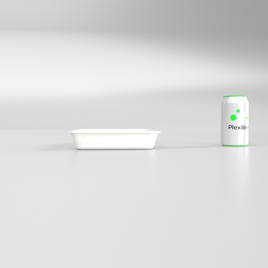 PLATEAU GASTRO 1/5 40 (265 X 200 X 40 MM) BLANC