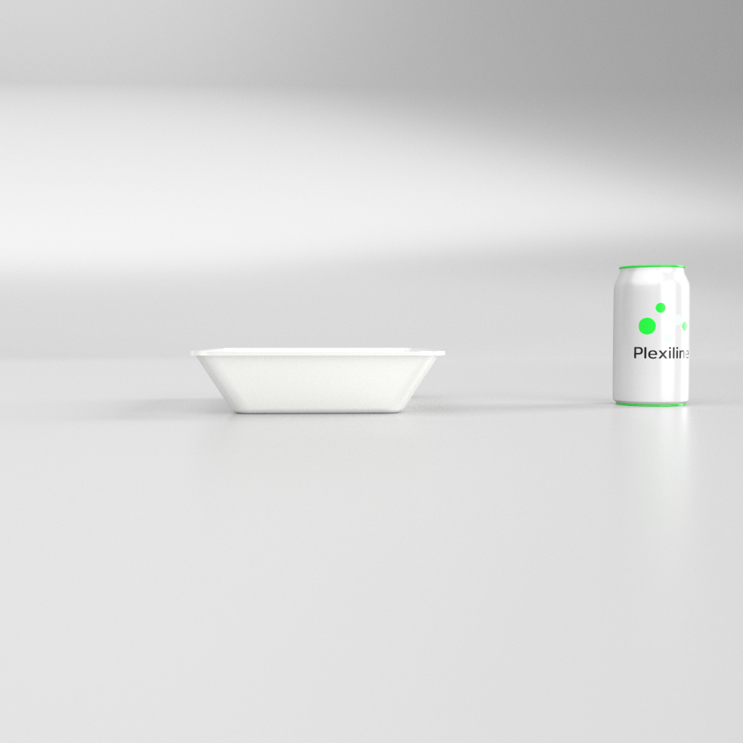 PLATEAU GASTRO 1/5 50 (265 X 200 X 50 MM) BLANC