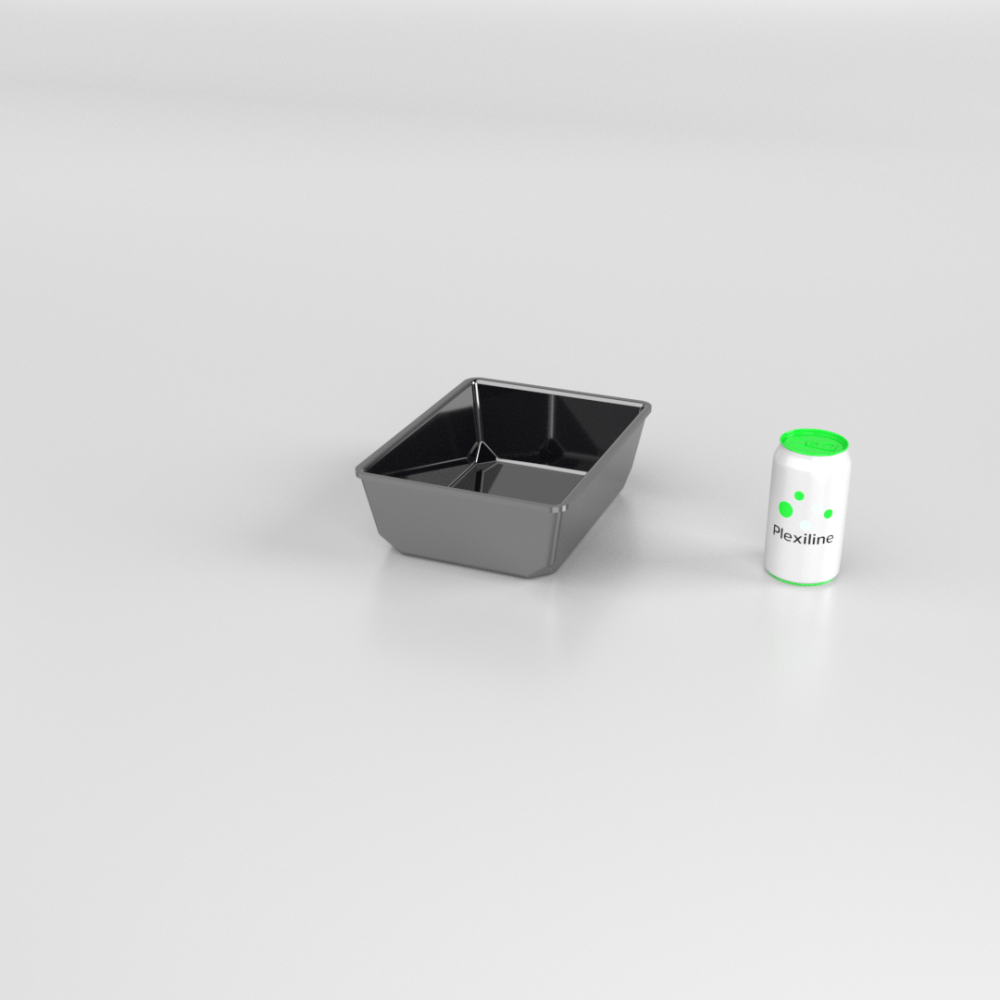 PLATEAU GASTRO 1/5 80 (265 X 200 X 80 MM) NOIR PLATEAU GASTRO 1/5 80 (265 X 200 X 80 MM) NOIR