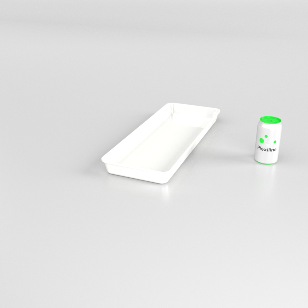 PLATEAU GASTRO 2/5 40 (530 X 200 X 40 MM) BLANC PLATEAU GASTRO 2/5 40 (530 X 200 X 40 MM) BLANC