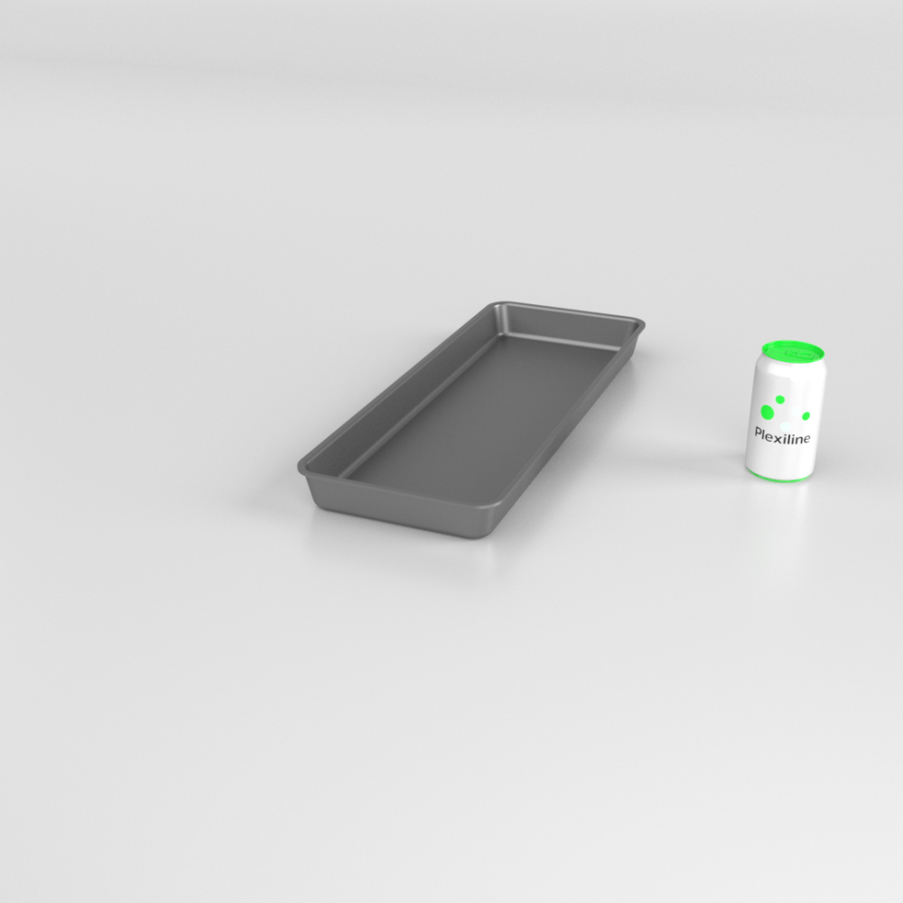 PLATEAU GASTRO 2/5 40 (530 X 200 X 40 MM) DARK SMOKE PLATEAU GASTRO 2/5 40 (530 X 200 X 40 MM) DARK SMOKE
