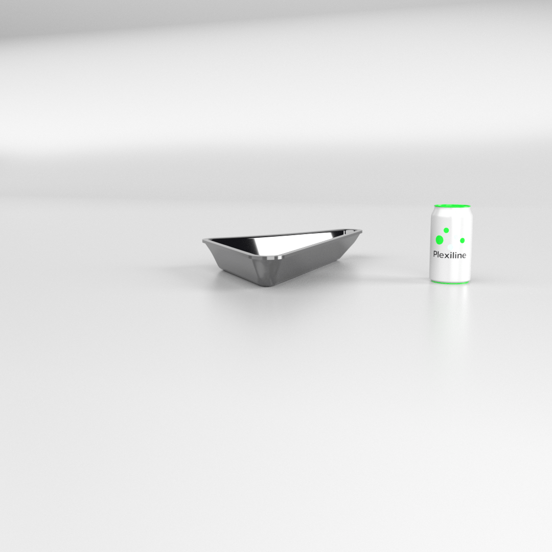 TRIANGLE PETALE DROIT 50 MM NOIR