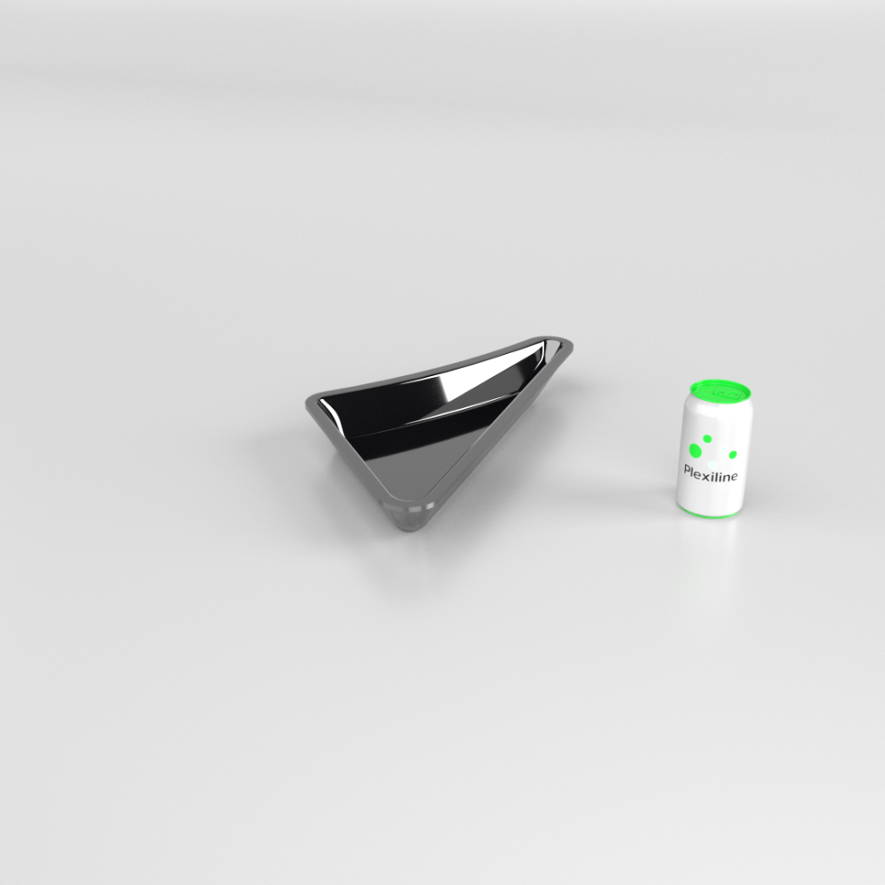 TRIANGLE PETALE DROIT 50 MM NOIR TRIANGLE PETALE DROIT 50 MM NOIR