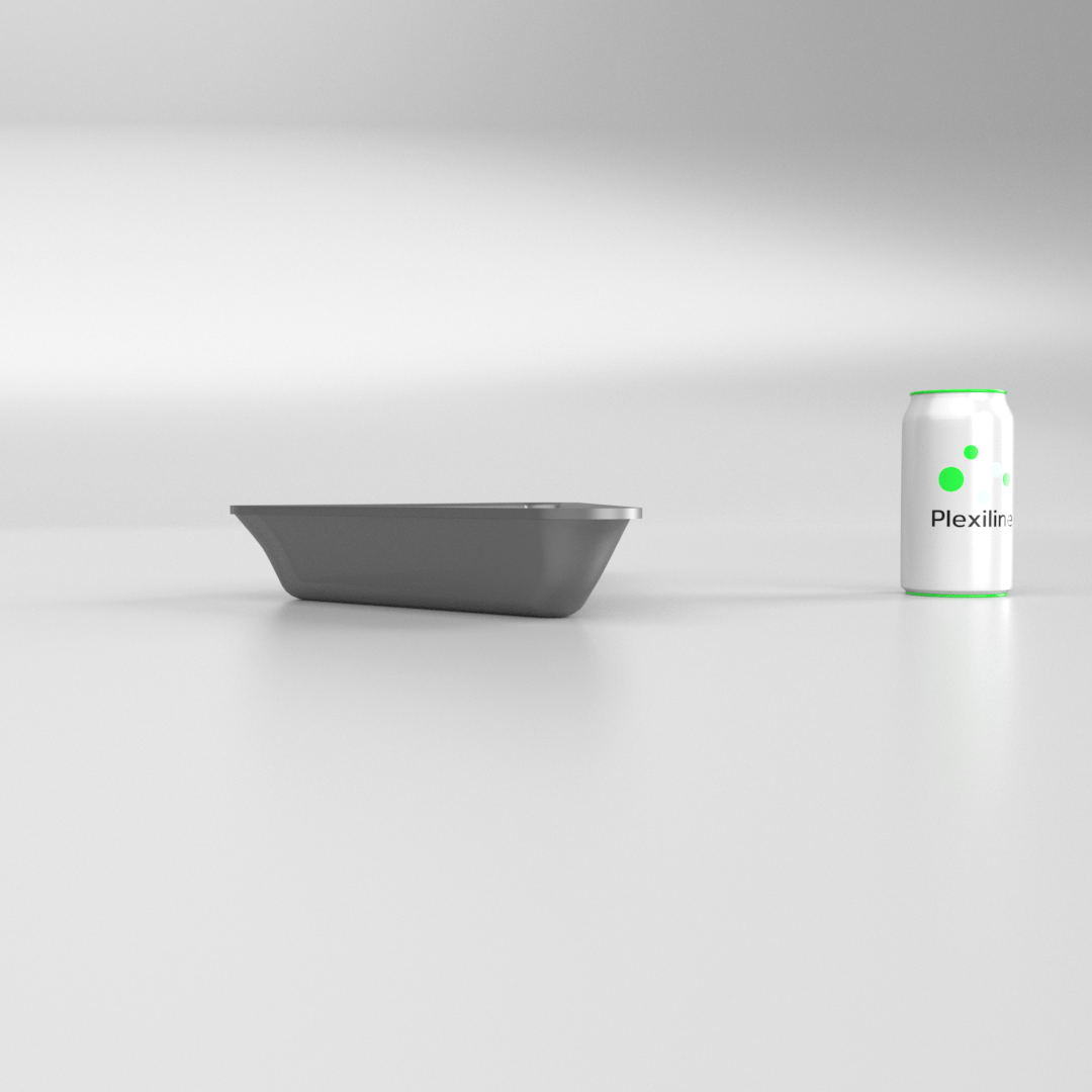 TRIANGLE PETALE DROIT 50 MM DARK SMOKE