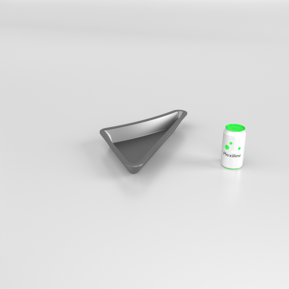 TRIANGLE PETALE DROIT 50 MM DARK SMOKE TRIANGLE PETALE DROIT 50 MM DARK SMOKE