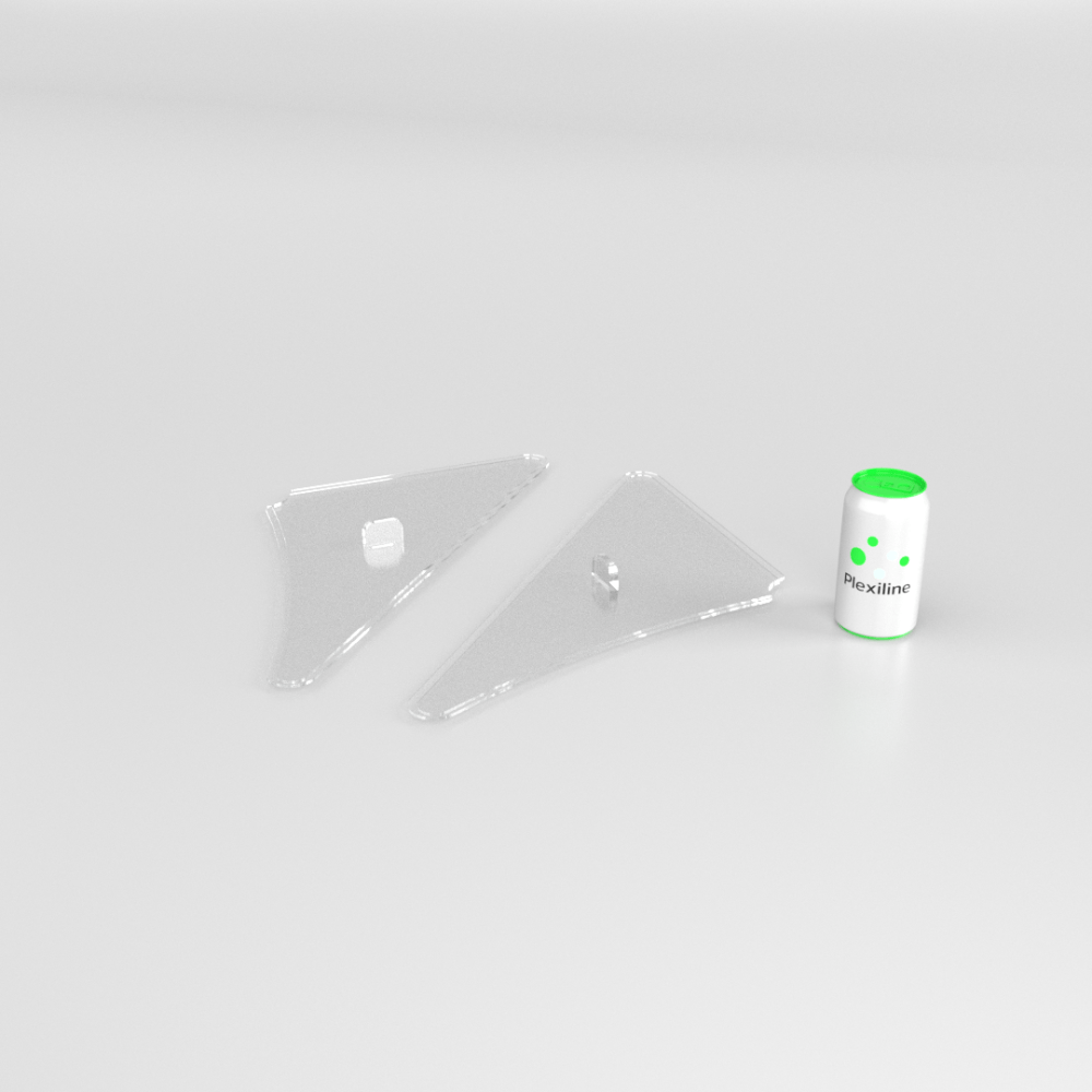 COUVERCLES AVEC FRAISAGE PETTRI (G & D) TRANSPARENT COUVERCLES AVEC FRAISAGE PETTRI (G & D) TRANSPARENT