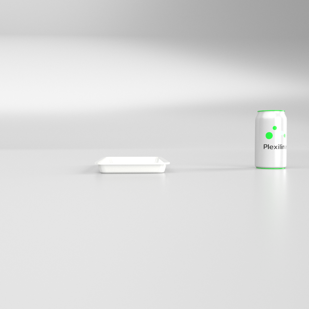 PLATEAU 280 X 140 X 020 MM BLANC