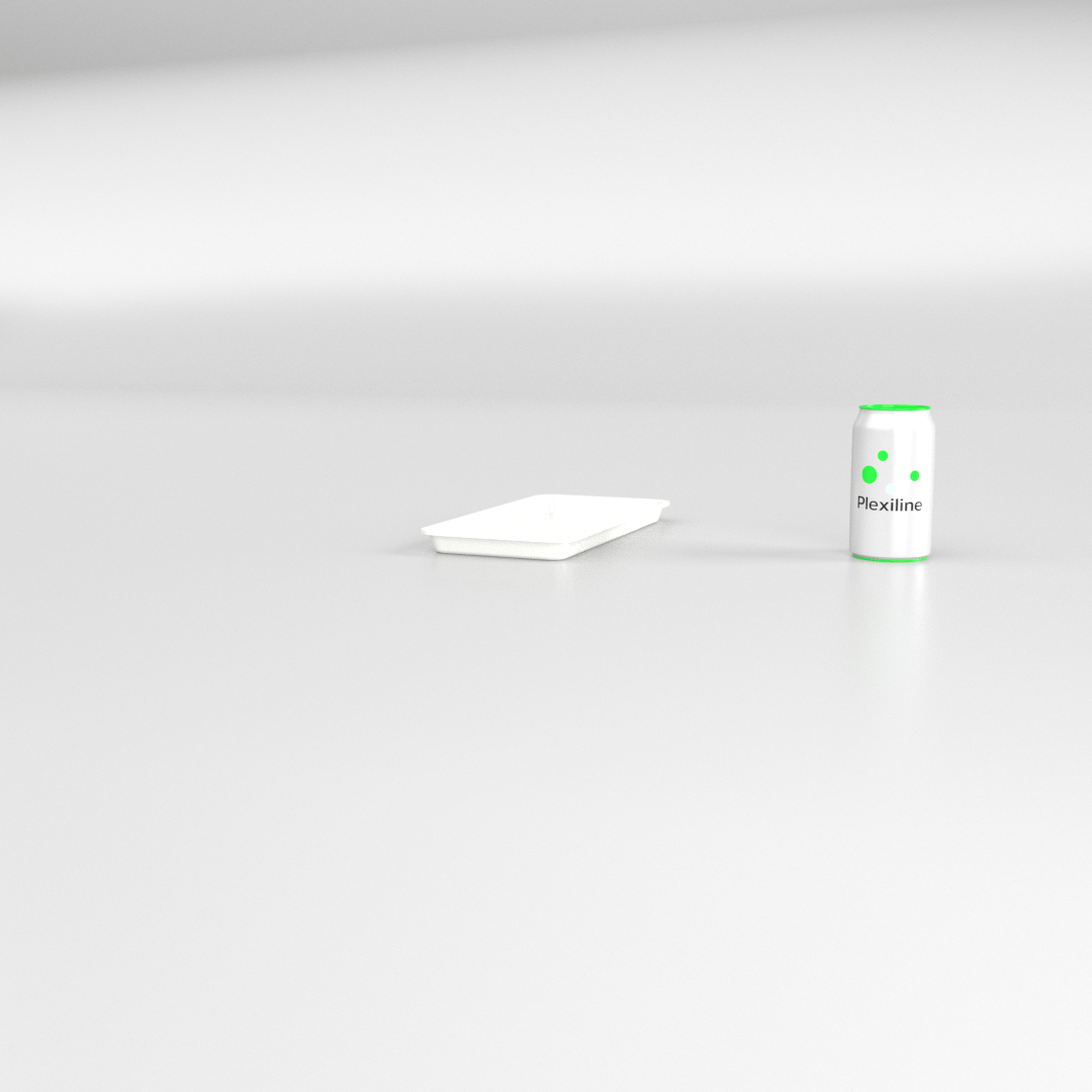 PLATEAU 280 X 140 X 020 MM BLANC