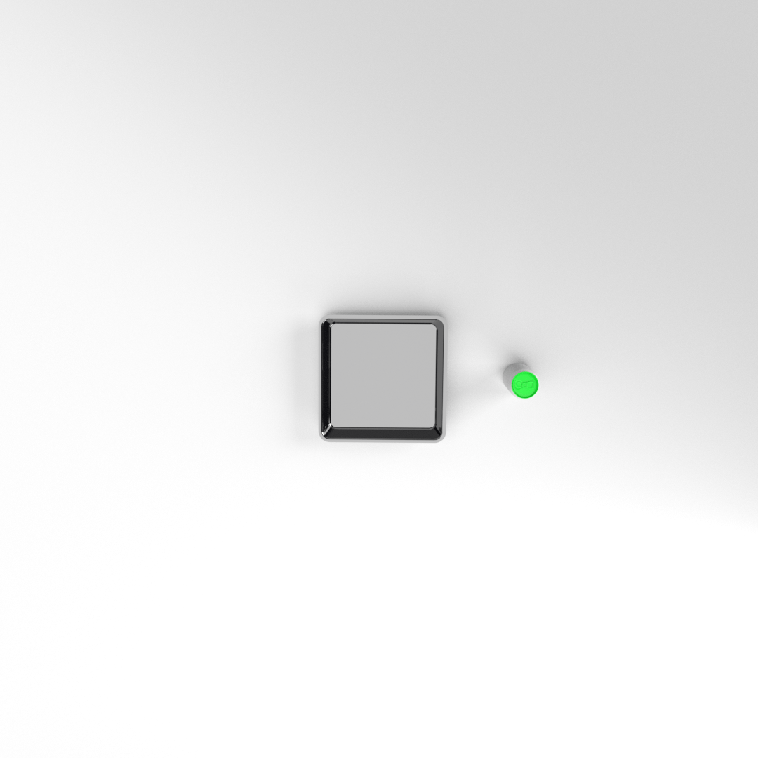PLATEAU 280 X 280 X 050 MM NOIR