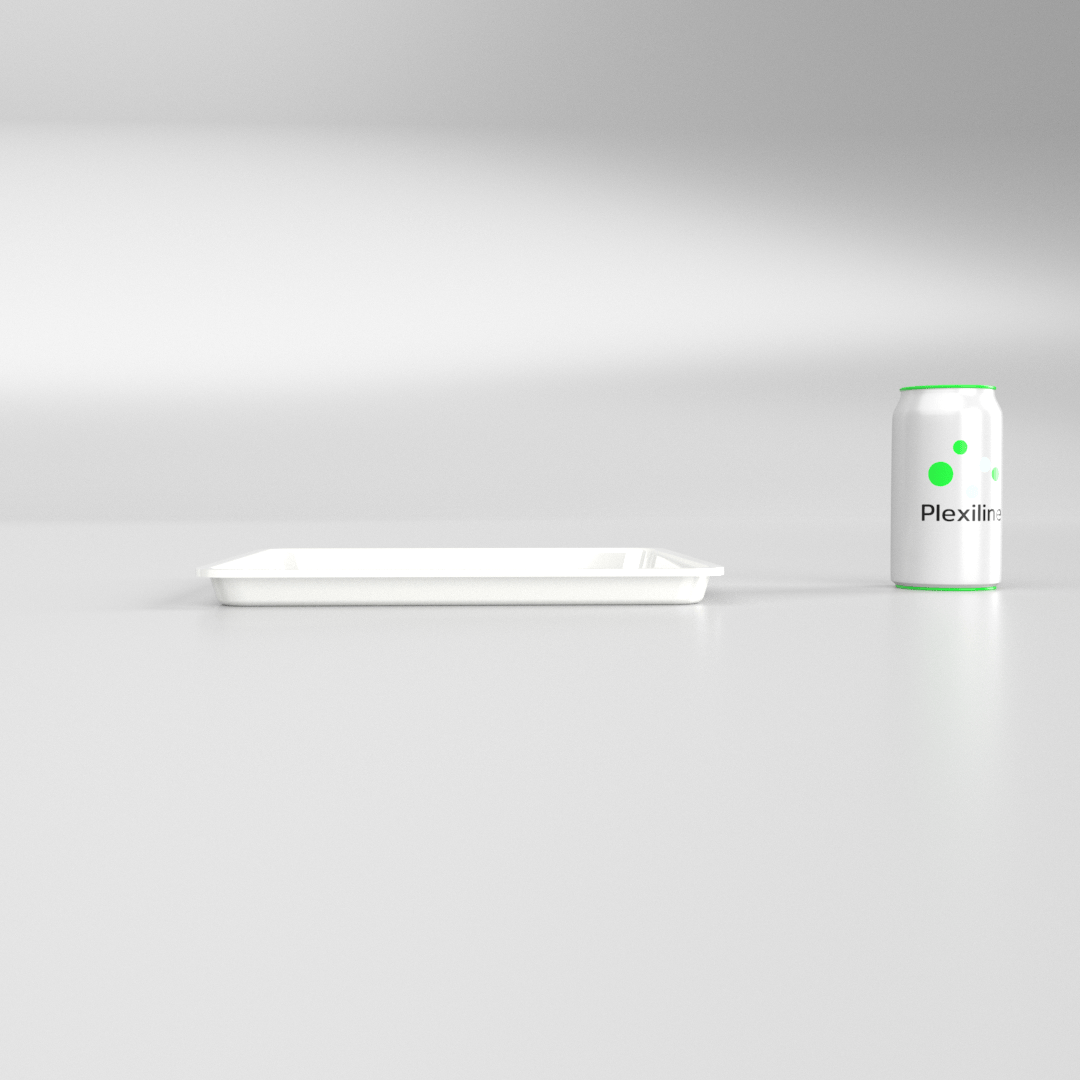 PLATEAU 280 X 280 X 020 MM BLANC