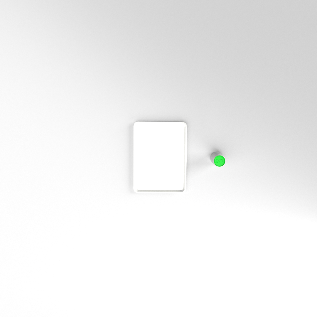 PLATEAU 380 X 280 X 020 MM BLANC