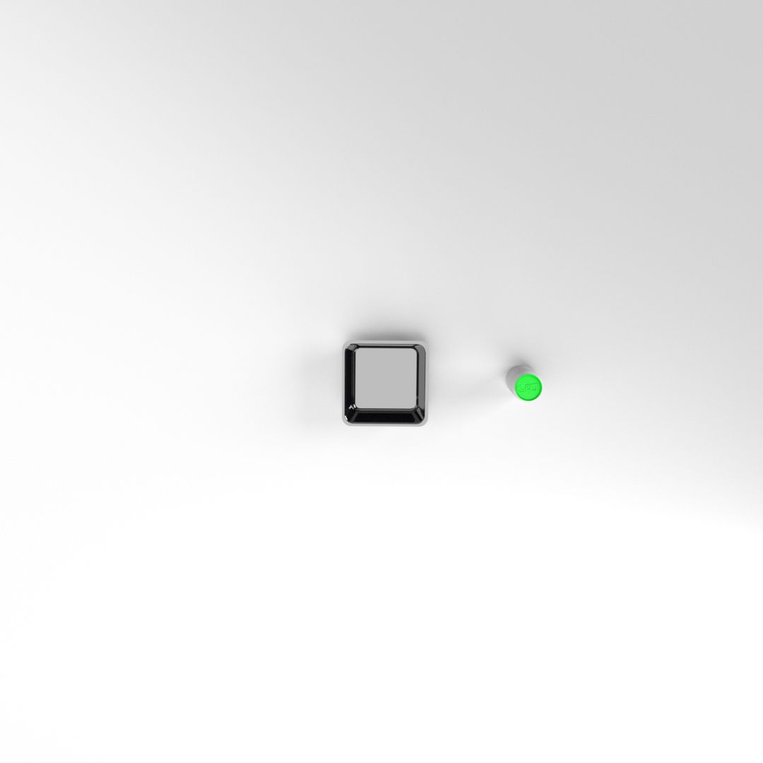 PLATEAU 180 X 180 X 080 MM NOIR