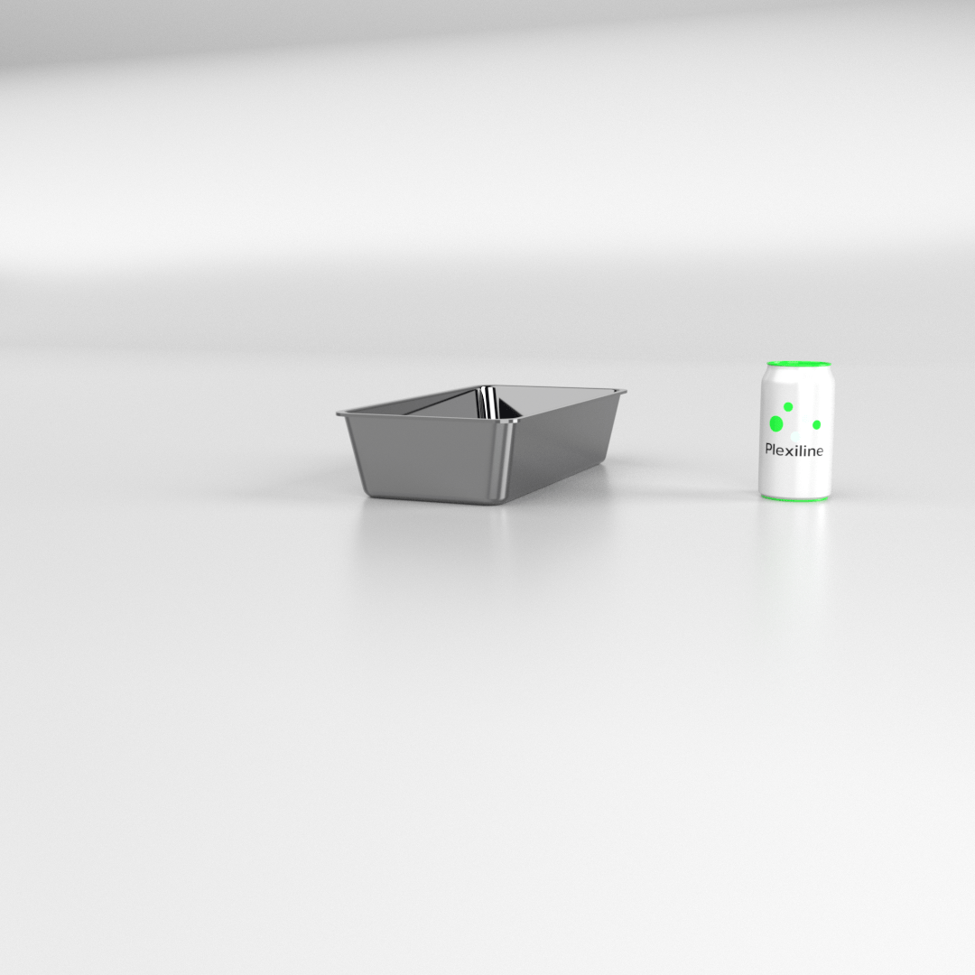 PLATEAU 360 X 180 X 080 MM NOIR