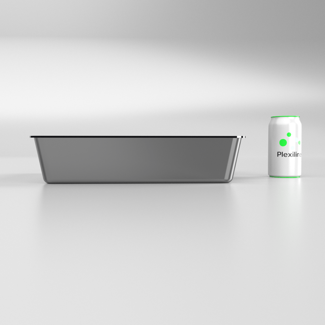 PLATEAU 360 X 360 X 080 MM NOIR