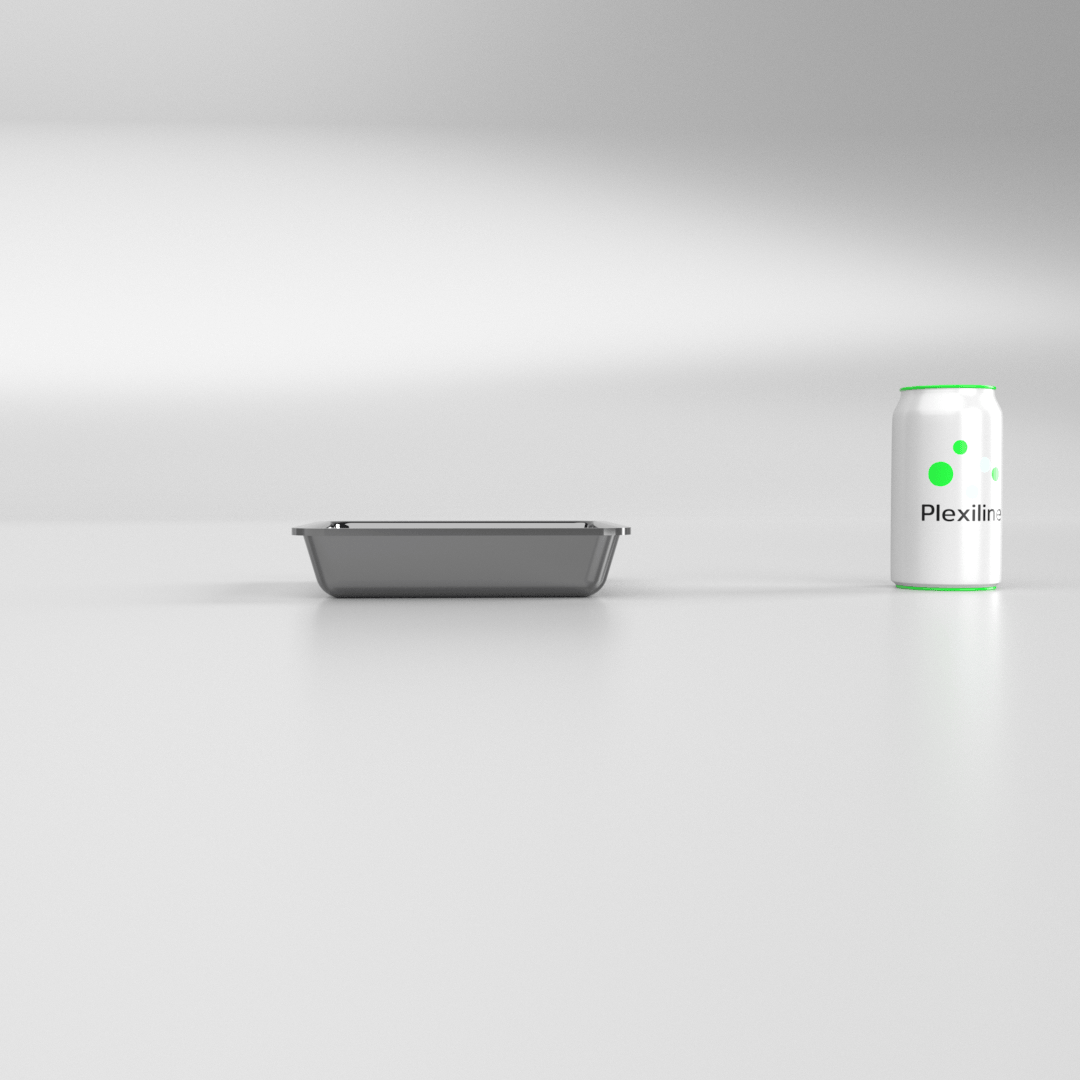 PLATEAU 190 X 190 X 040 MM NOIR