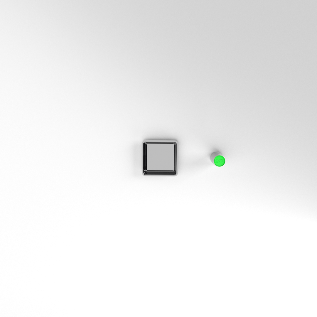 PLATEAU 190 X 190 X 040 MM NOIR