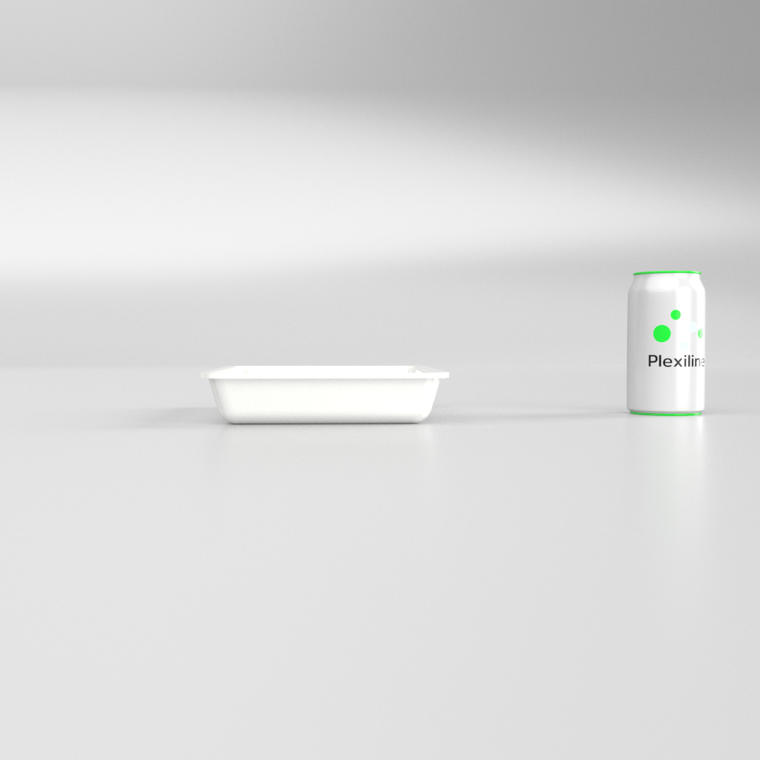 PLATEAU 260 X 190 X 040 MM BLANC